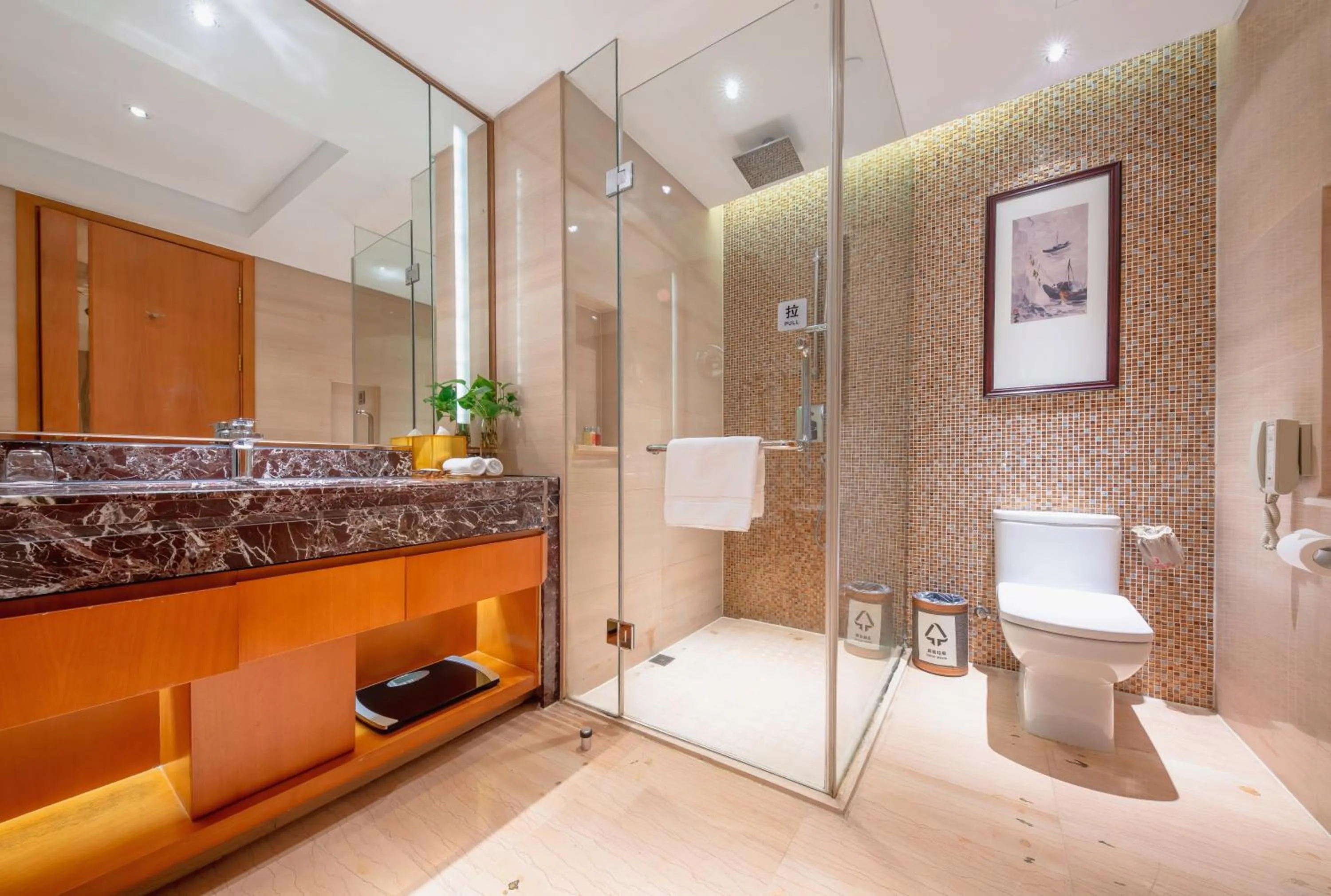 Toilet in Yiwu Shangcheng Hotel