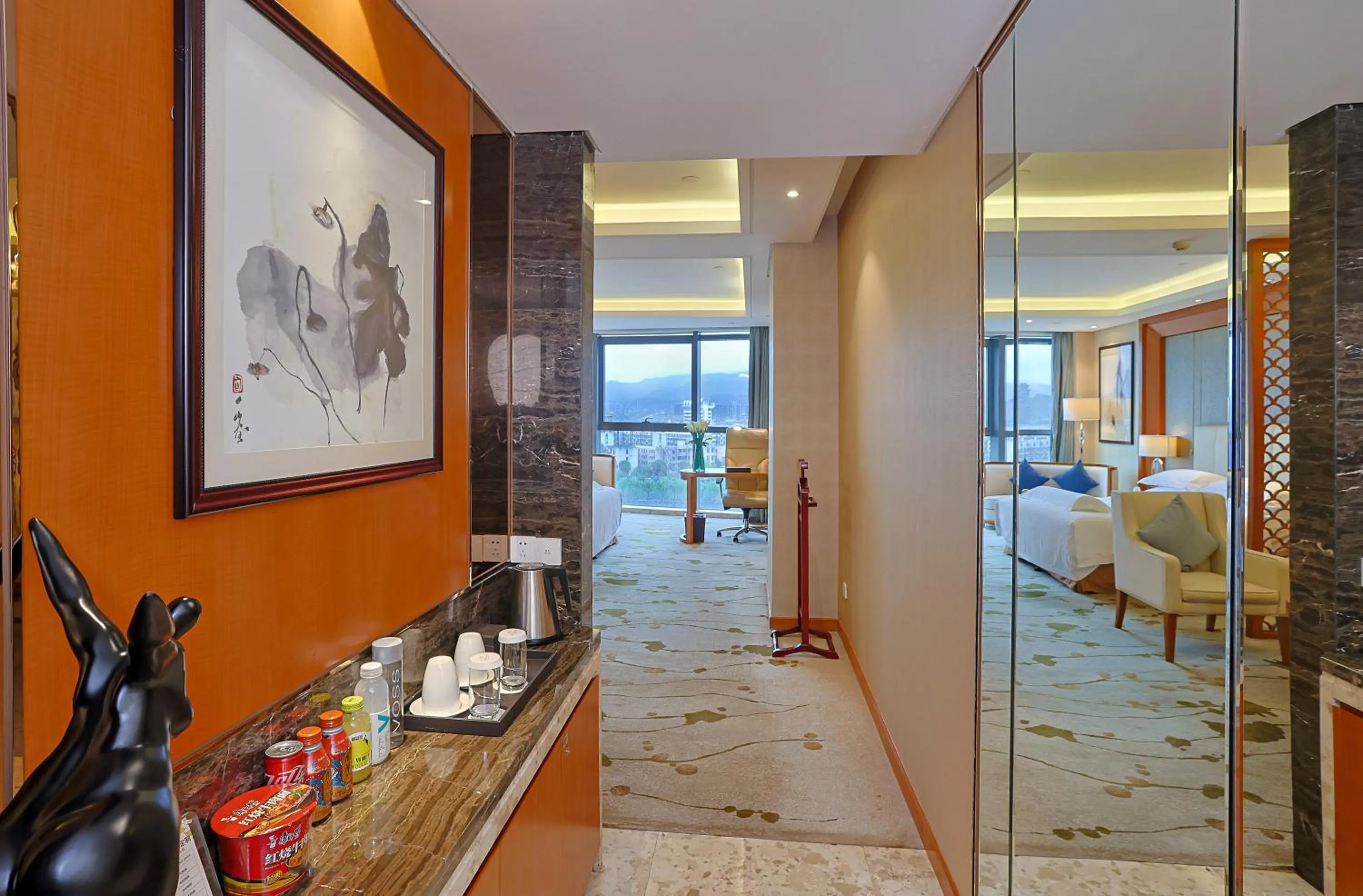 Other, Bed in Yiwu Shangcheng Hotel