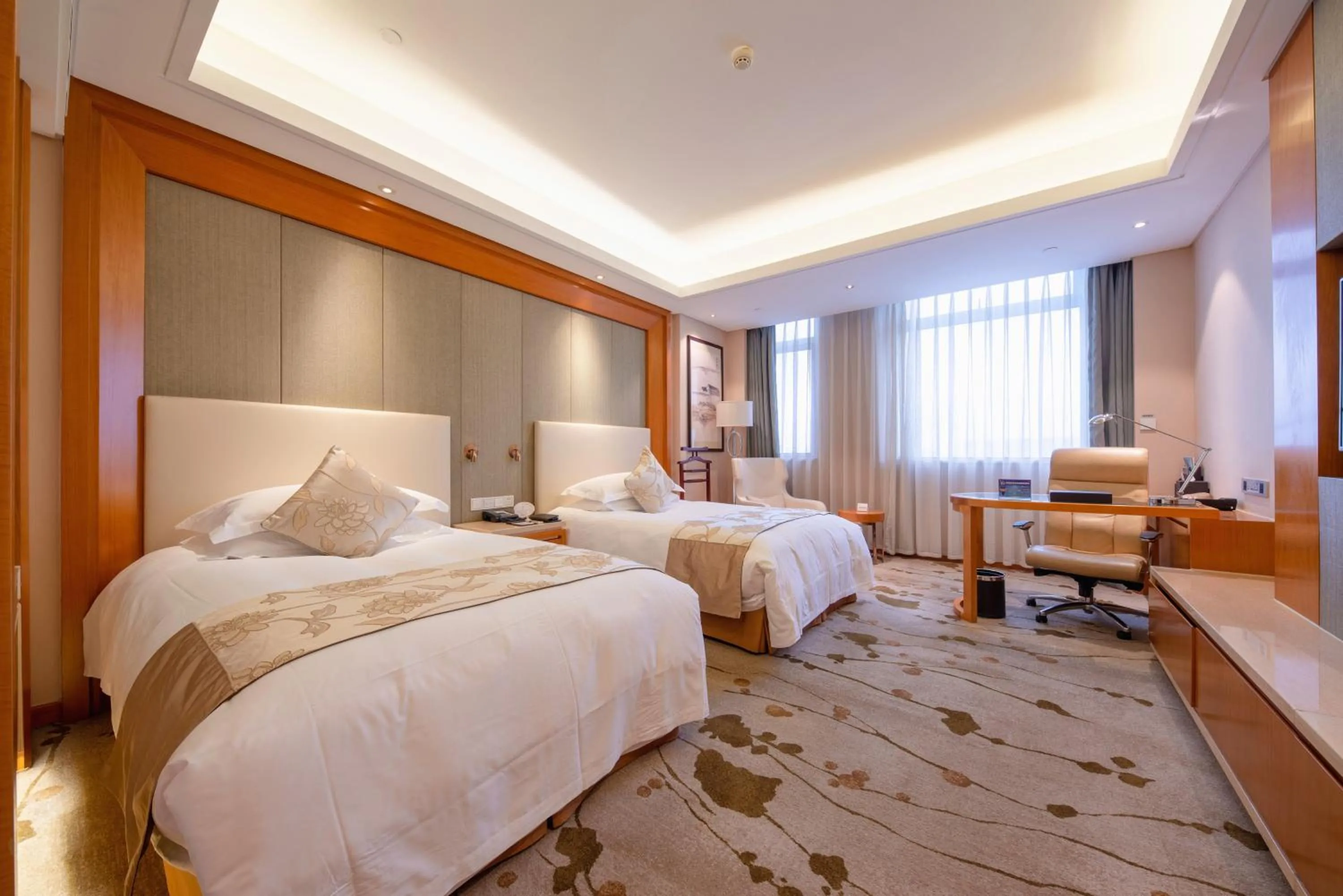 bunk bed, Bed in Yiwu Shangcheng Hotel