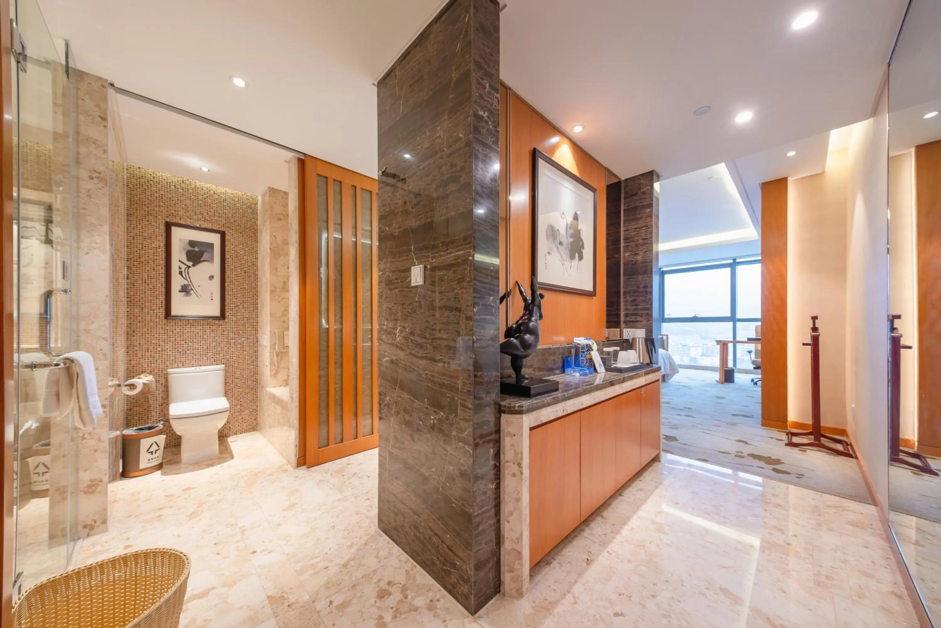 Bathroom in Yiwu Shangcheng Hotel