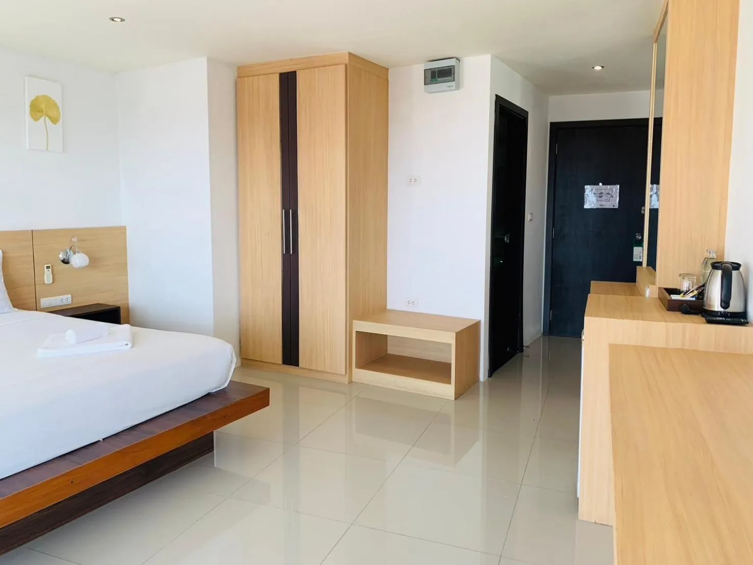 Bed in Ocean View Treasure Residence