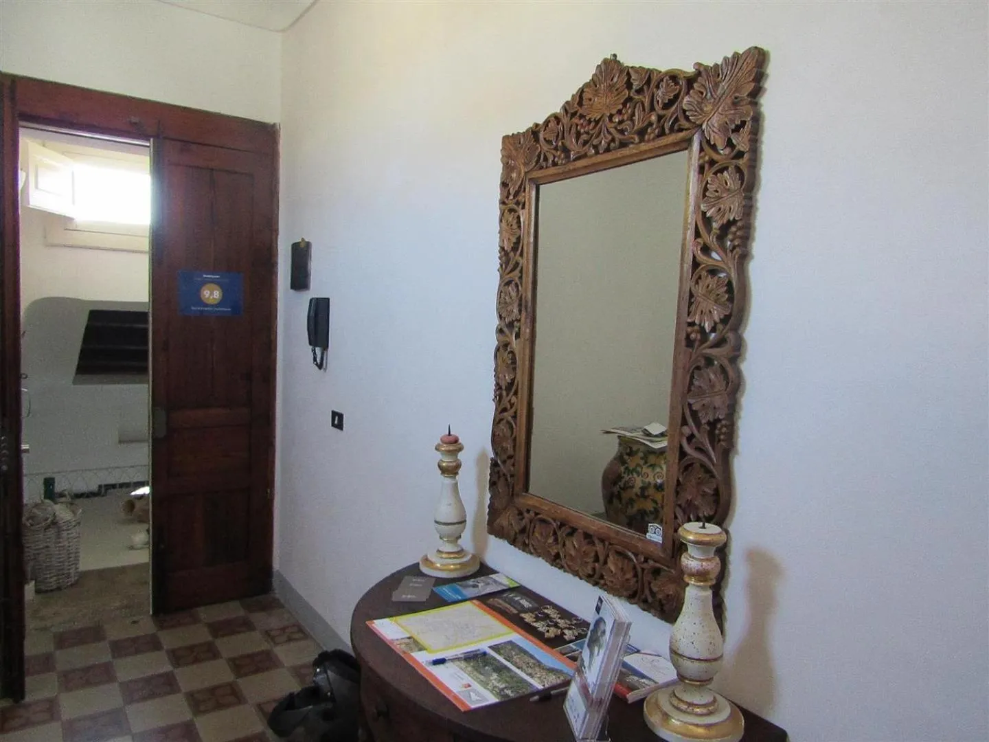 Lobby or reception in Bed & Breakfast StradaNuova