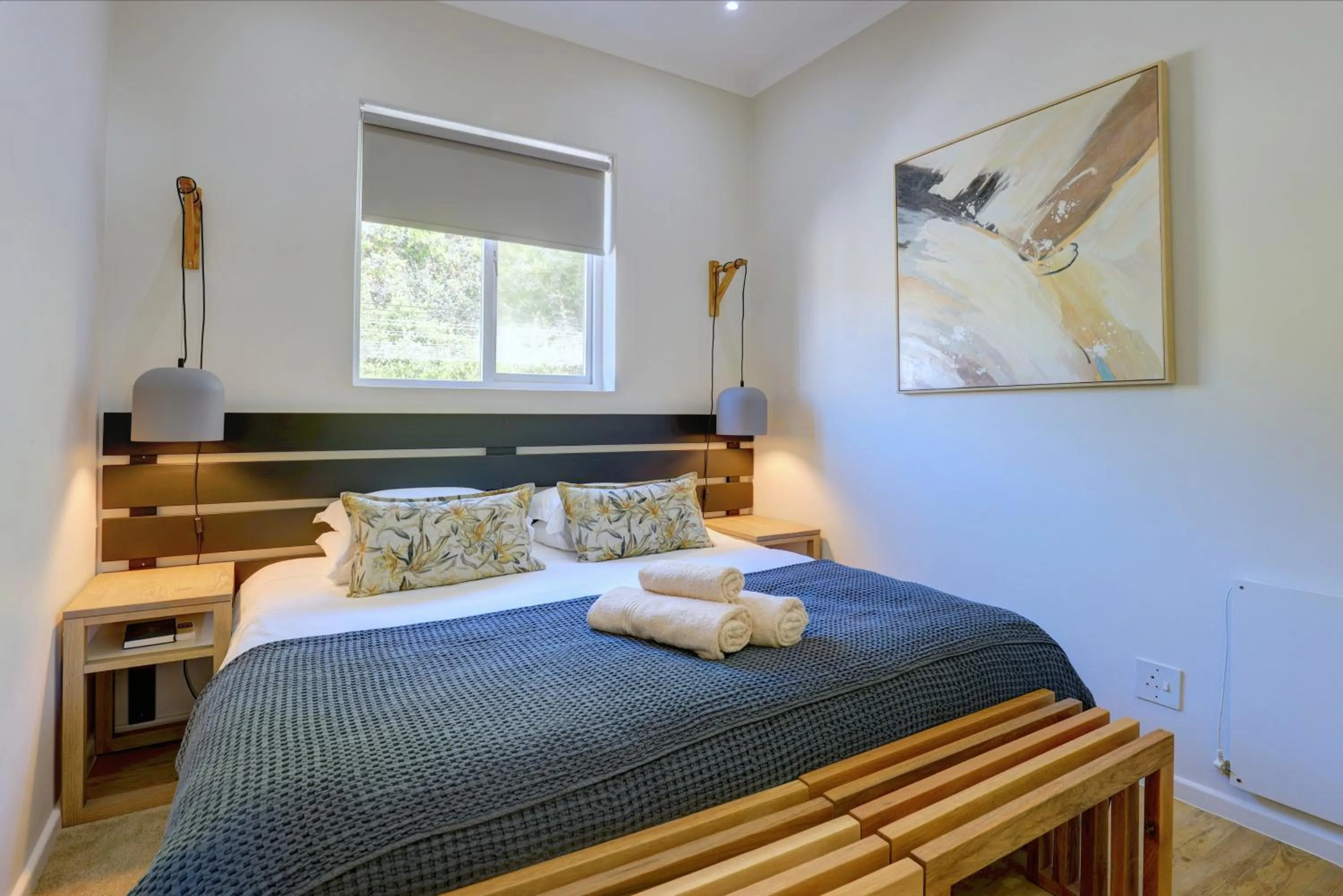 Bed in Oppiesee Selfcatering Apartments