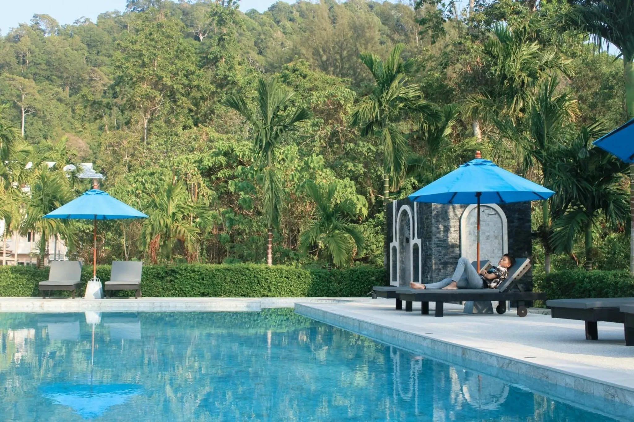 Swimming pool in Na Vela Village - Adults Only Hotel