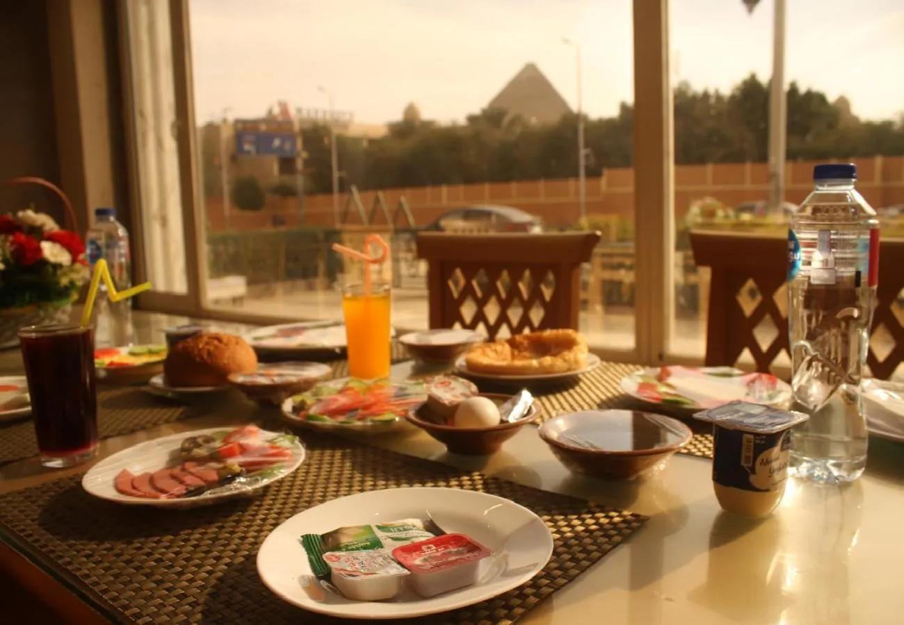Food in A pyramids view