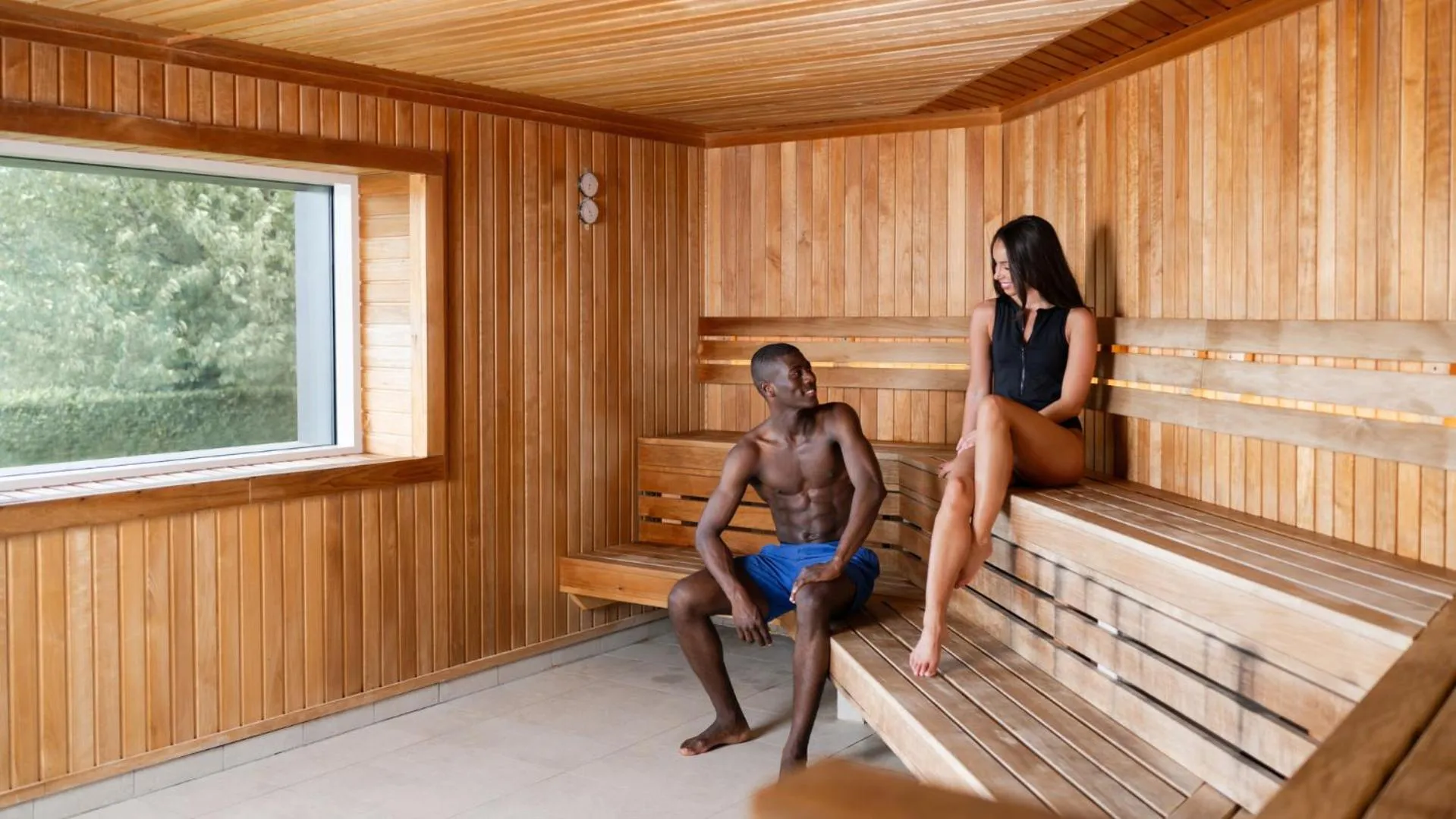Sauna in The Culloden Estate and Spa