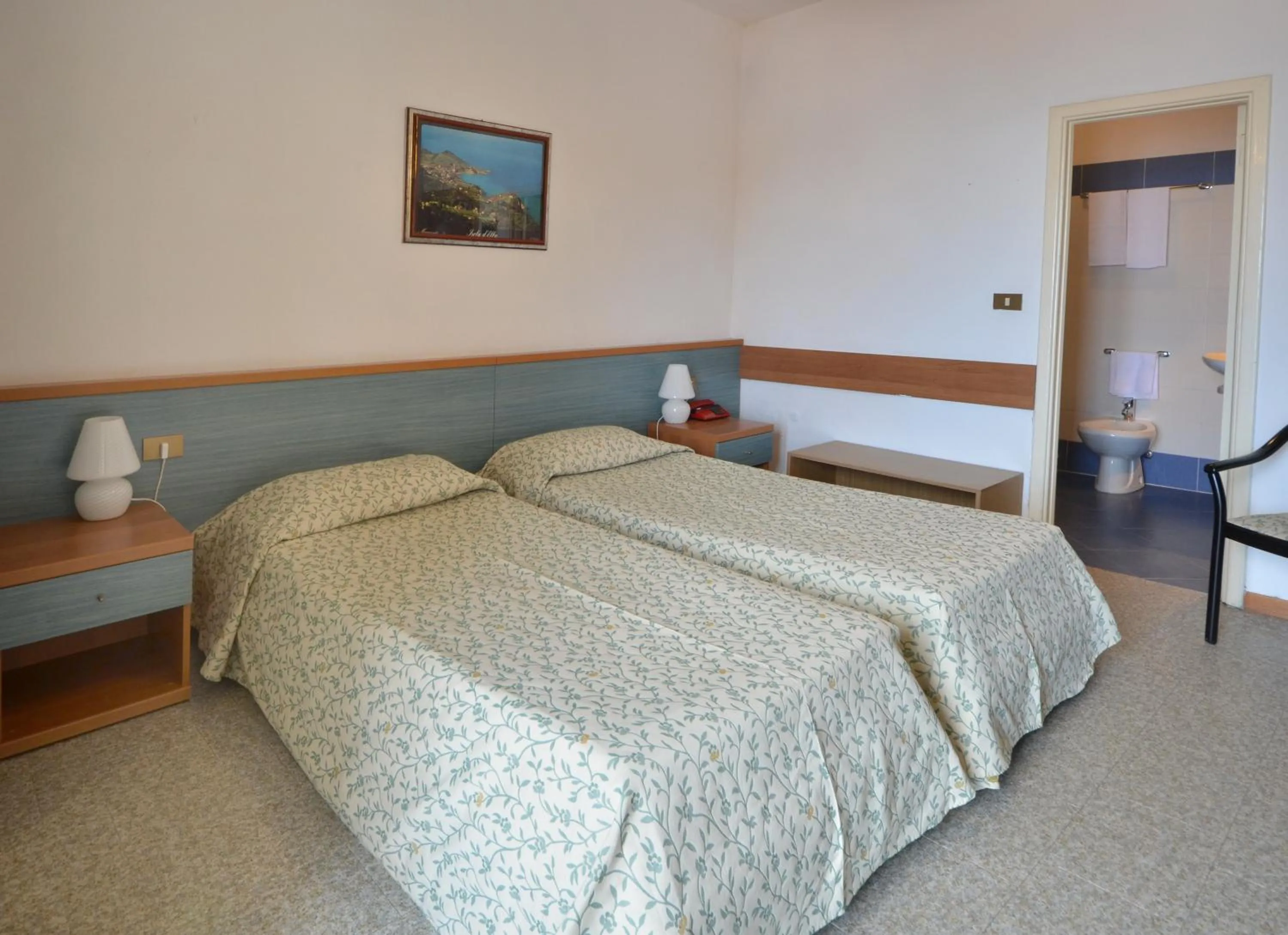 Bed in Hotel Stella Maris