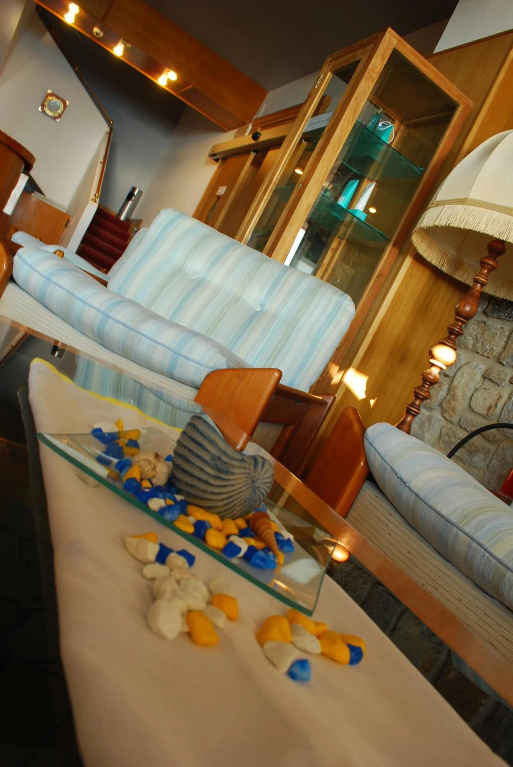 Communal lounge/ TV room in Hotel Stella Maris