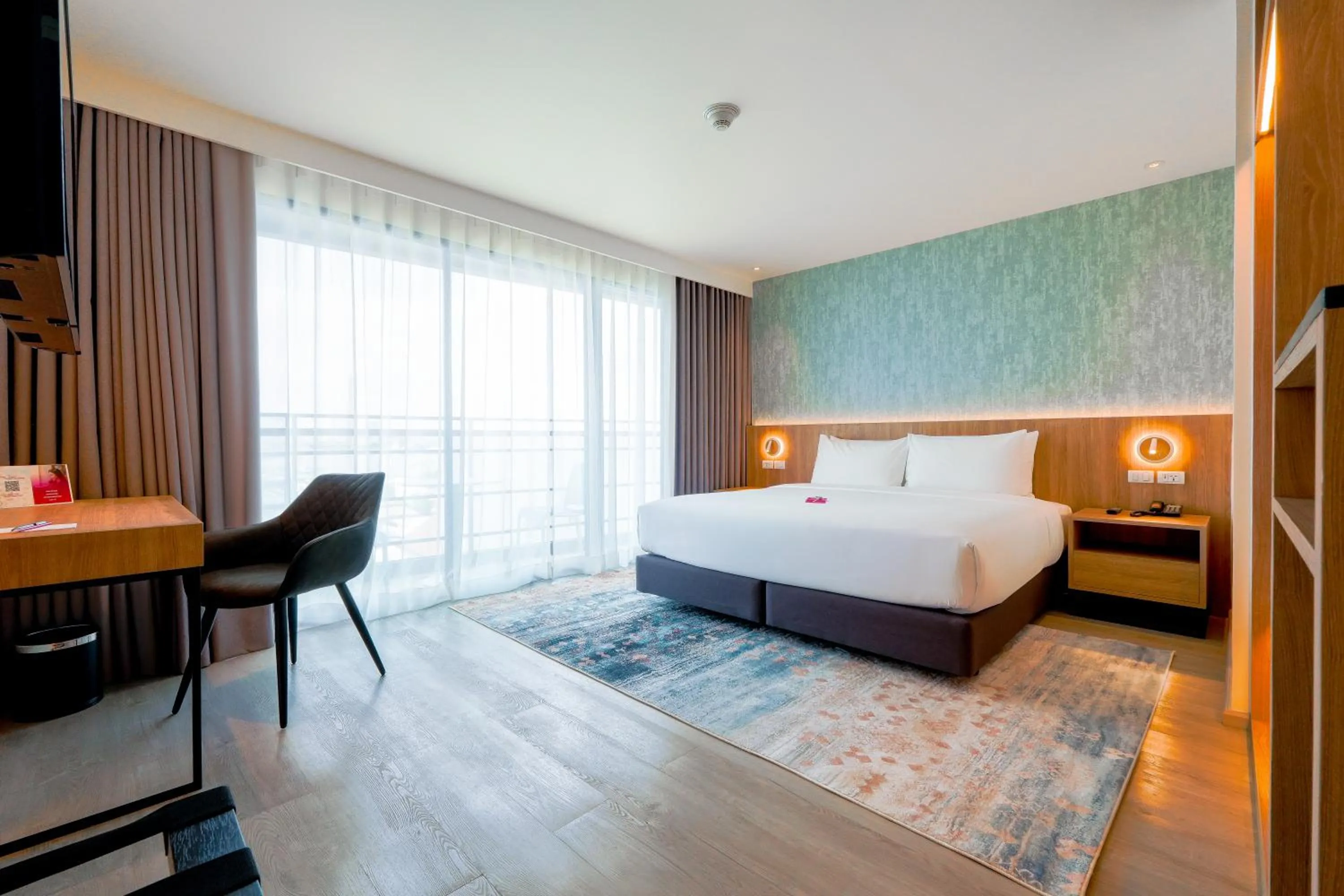 Bed in GLOW Bangkok Riverside