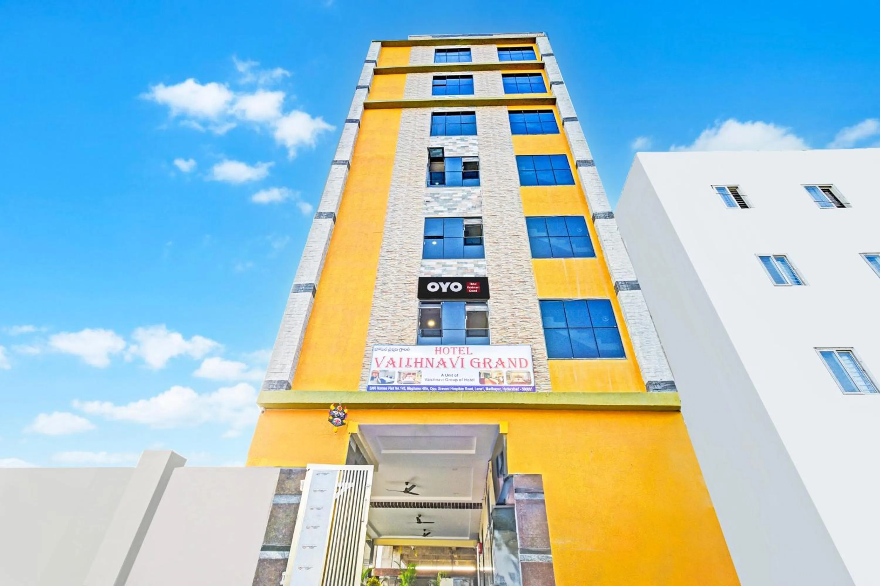 Facade/entrance in Hotel O Vaishnavi Grand