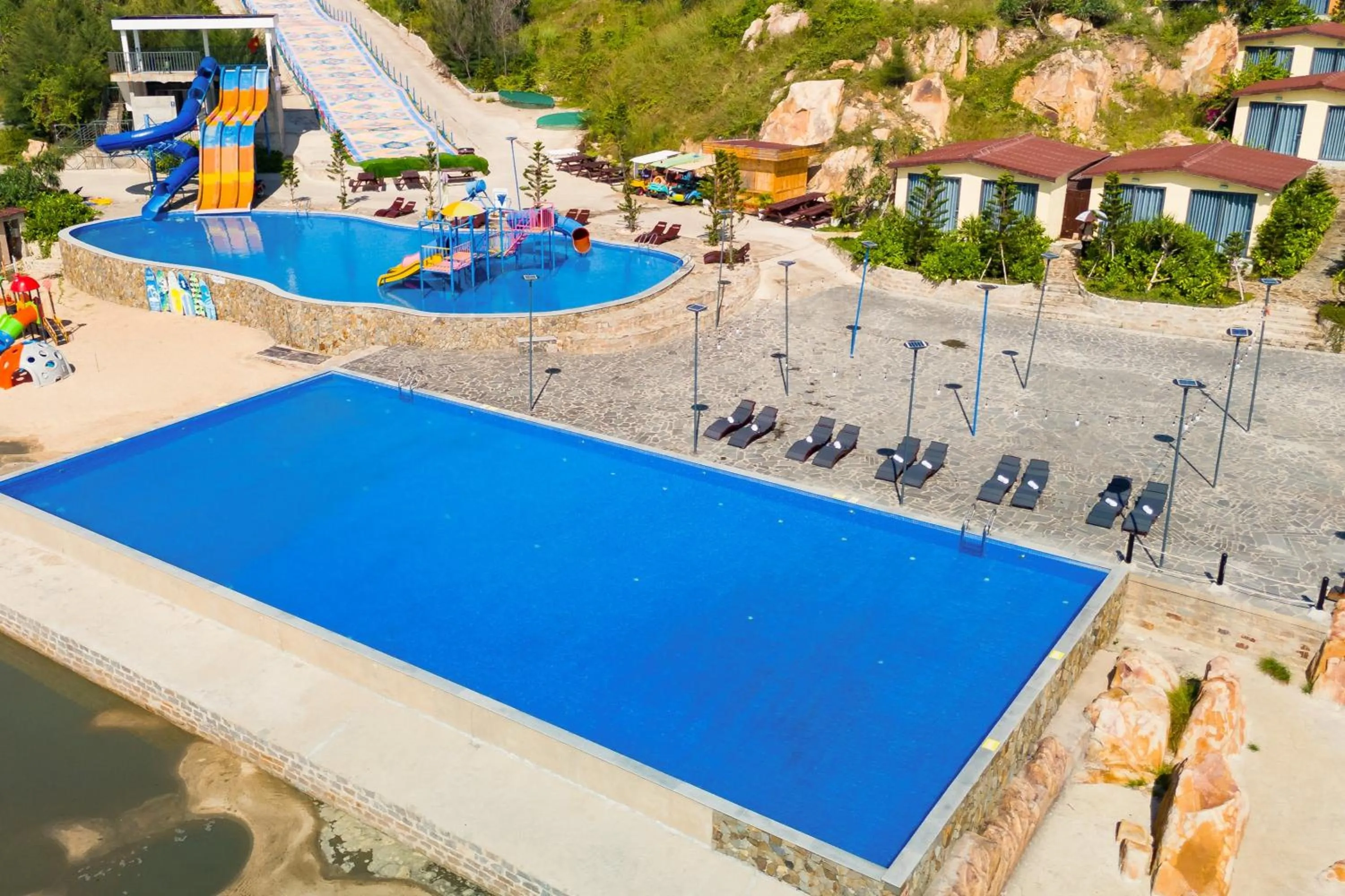 Swimming pool in Adora Bay Ke Ga Beach Resort