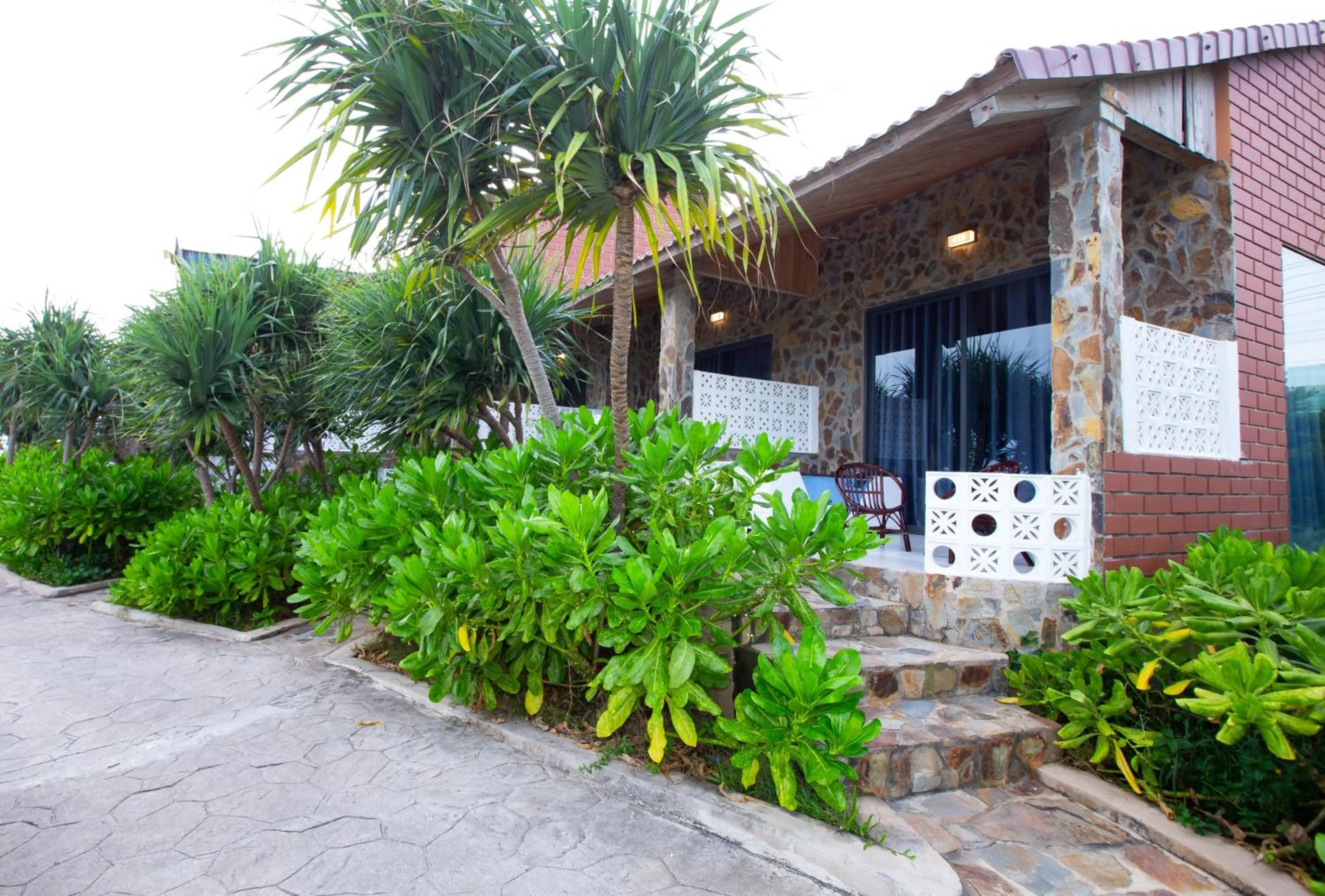Patio in Adora Bay Ke Ga Beach Resort