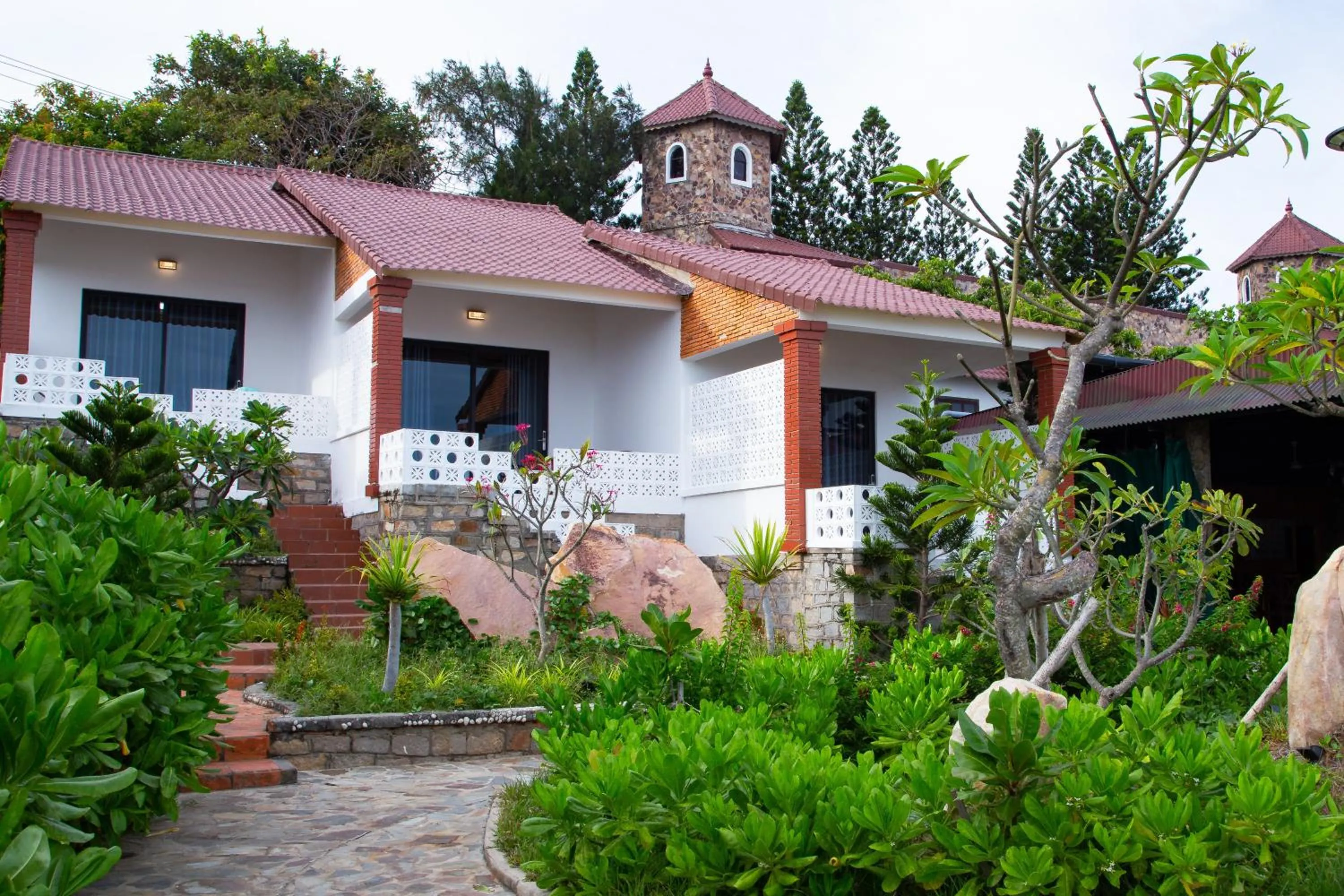 Garden view in Adora Bay Ke Ga Beach Resort
