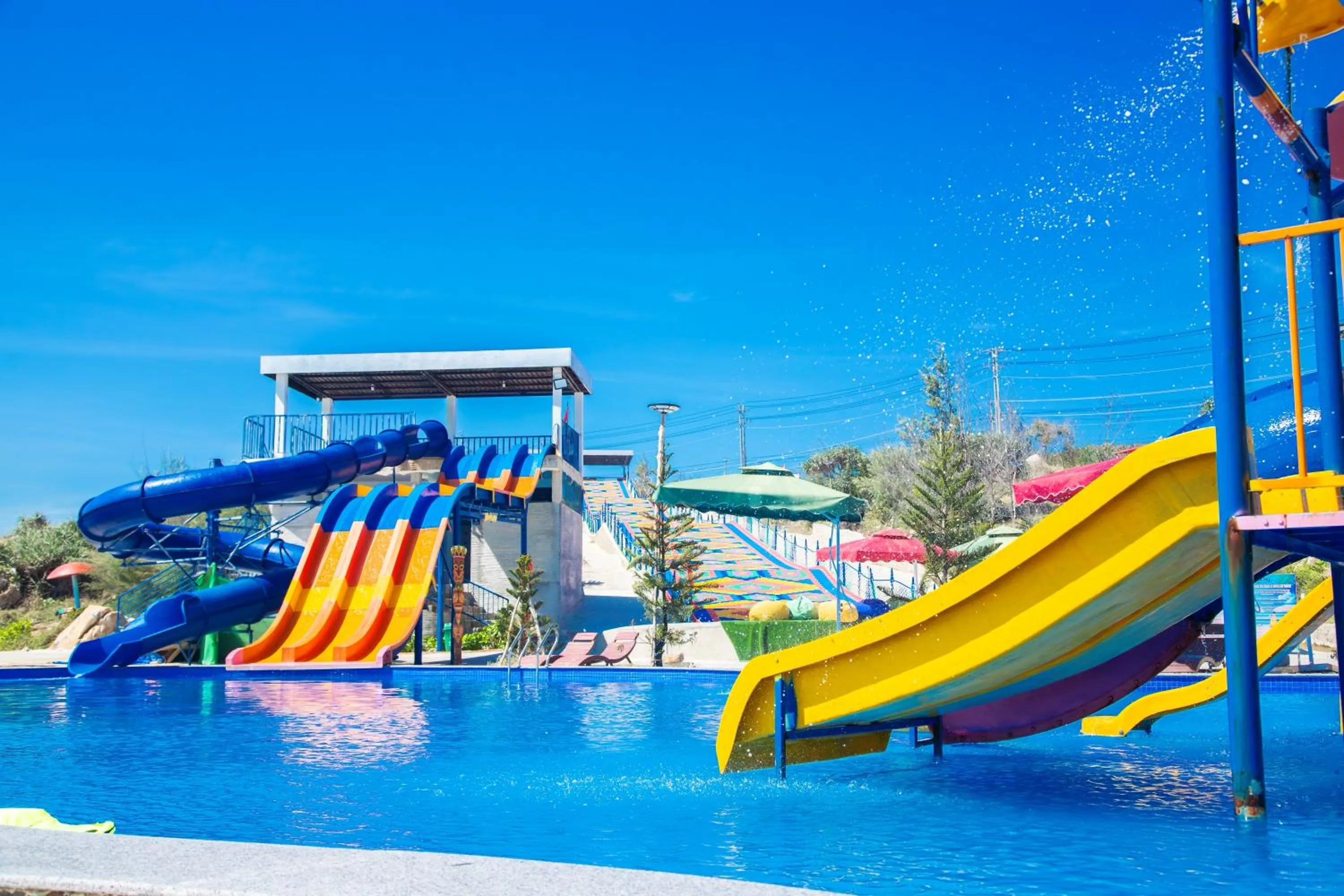 Aqua park in Adora Bay Ke Ga Beach Resort