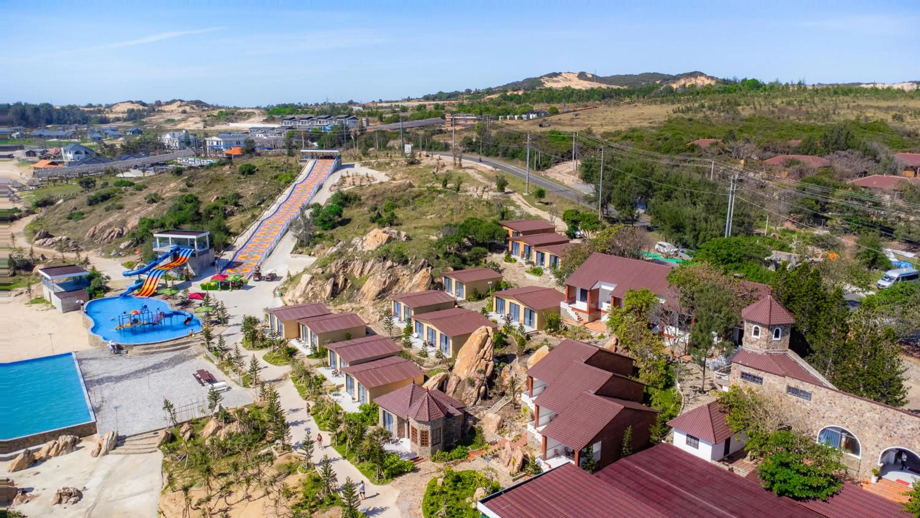 Property building in Adora Bay Ke Ga Beach Resort