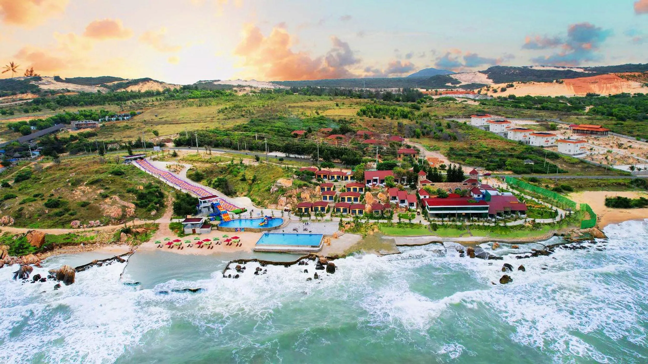 Property building in Adora Bay Ke Ga Beach Resort