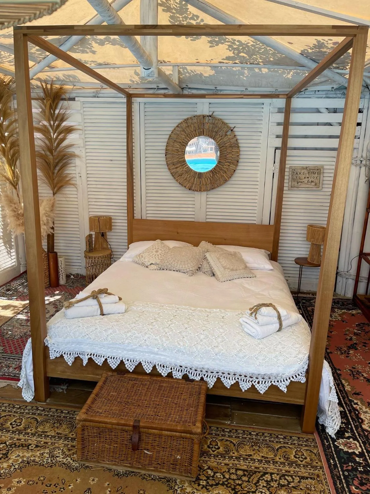 Bedroom, Bed in Villa Tropical