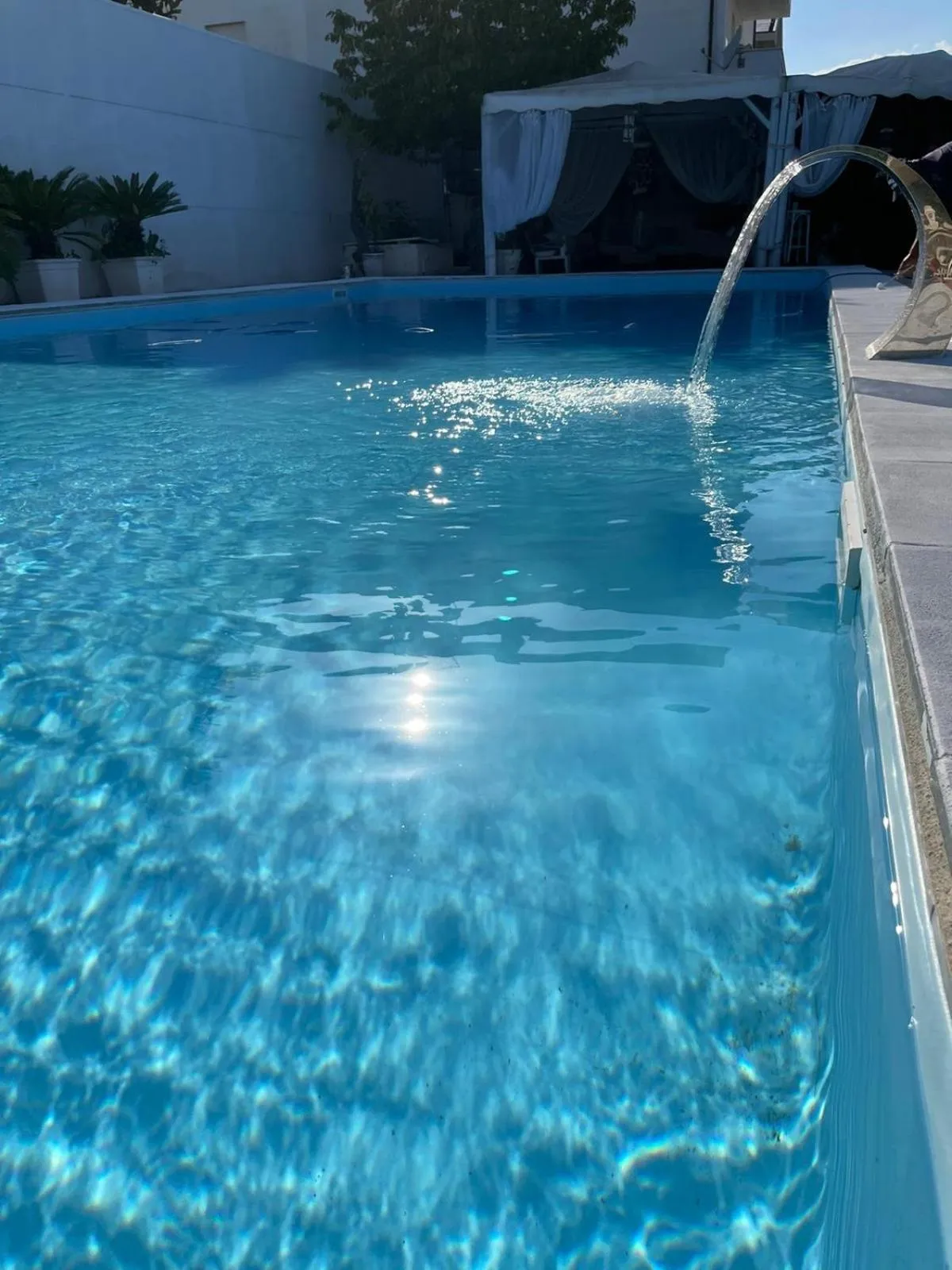 Pool view in Villa Tropical