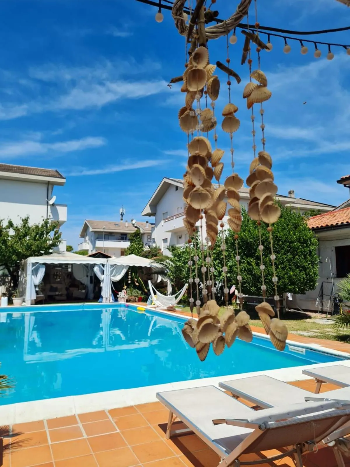 Pool view in Villa Tropical