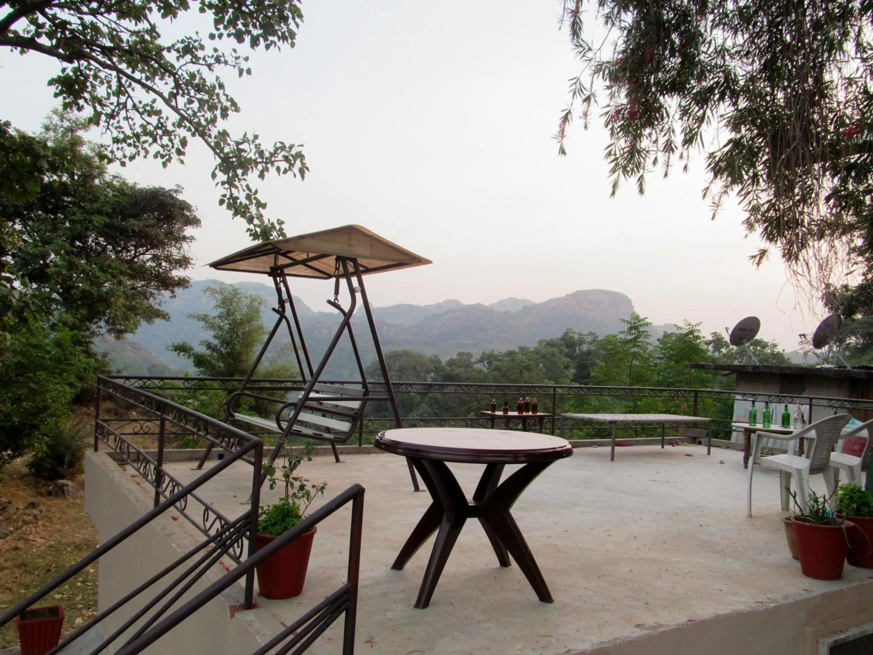 Balcony/Terrace in Forest Eco Lodge