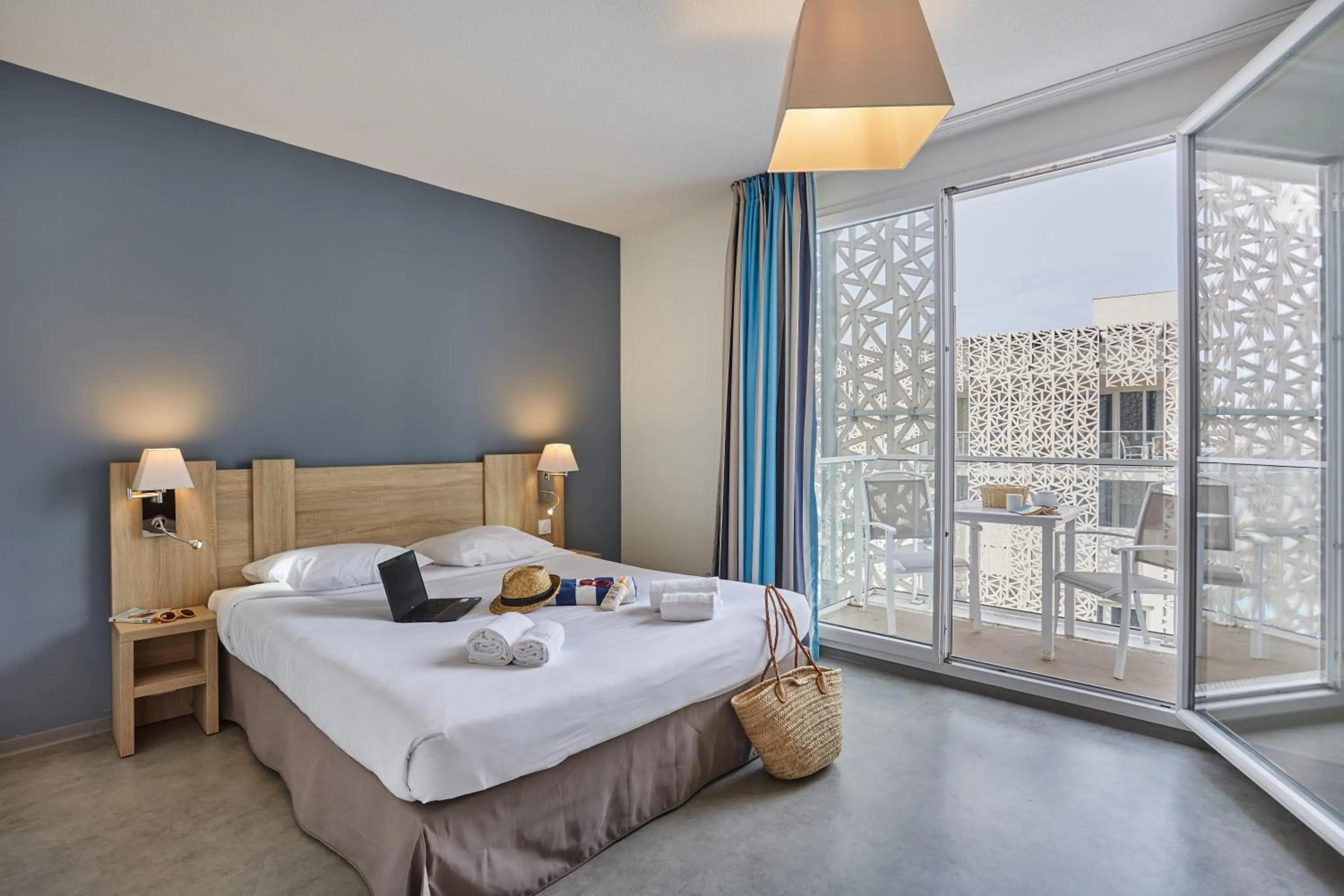 Bedroom, Bed in Résidence Odalys Nakâra