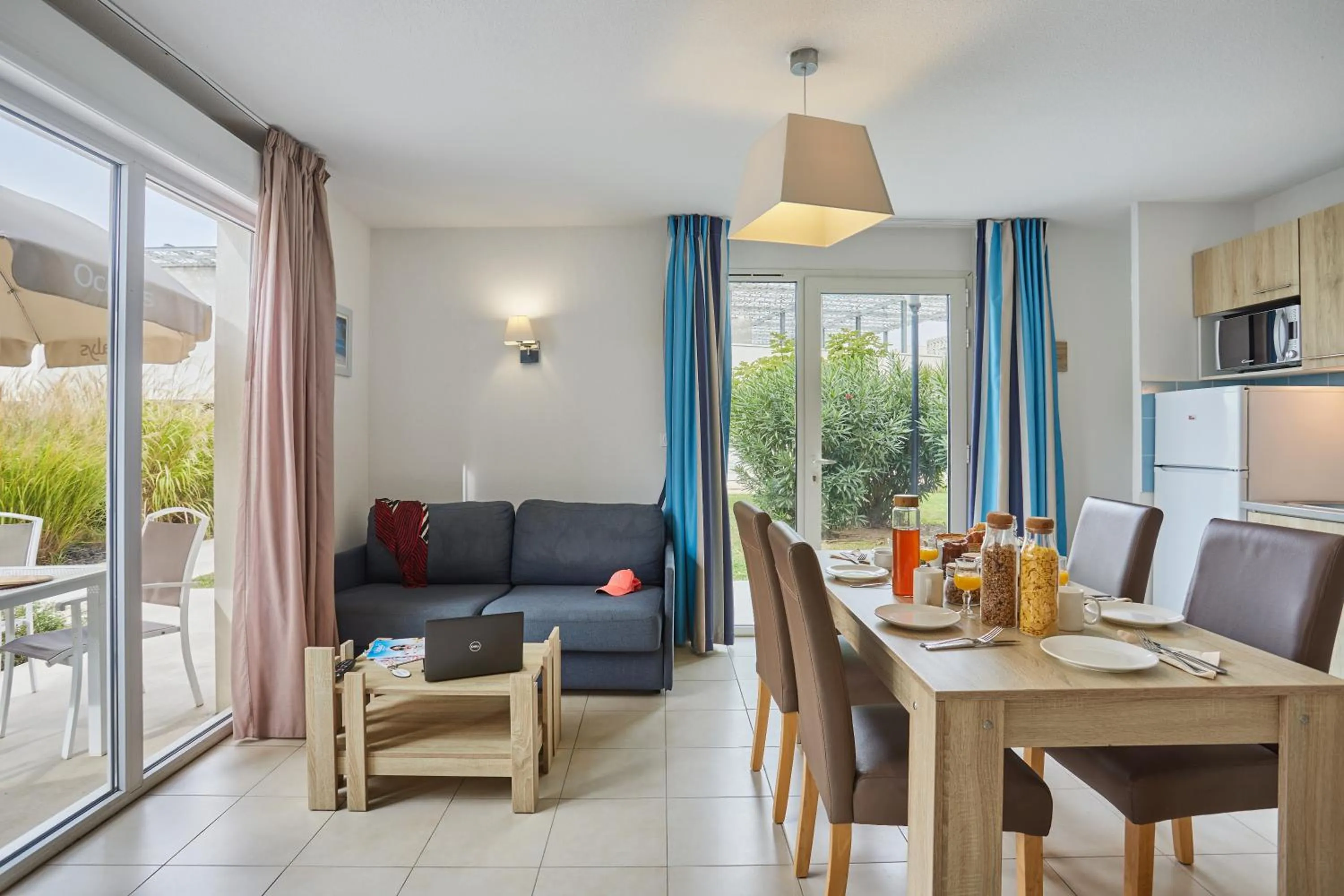 Dining area in Résidence Odalys Nakâra