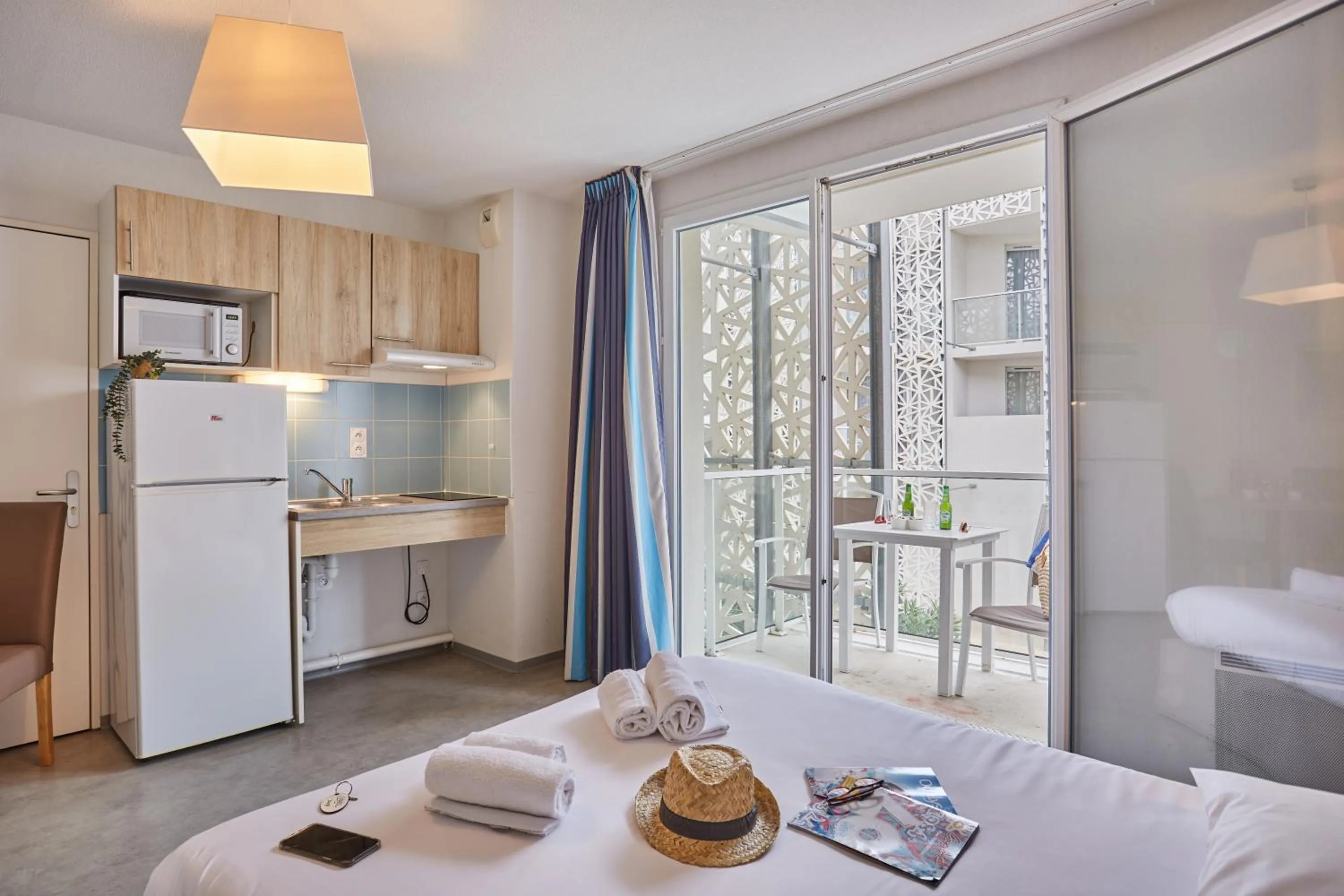 Bedroom, Bed in Résidence Odalys Nakâra