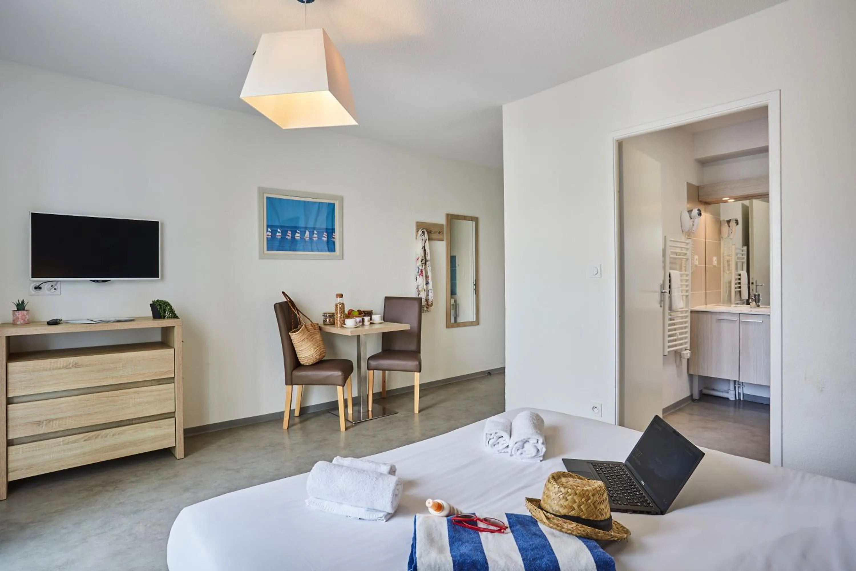 Bedroom, Bed in Résidence Odalys Nakâra