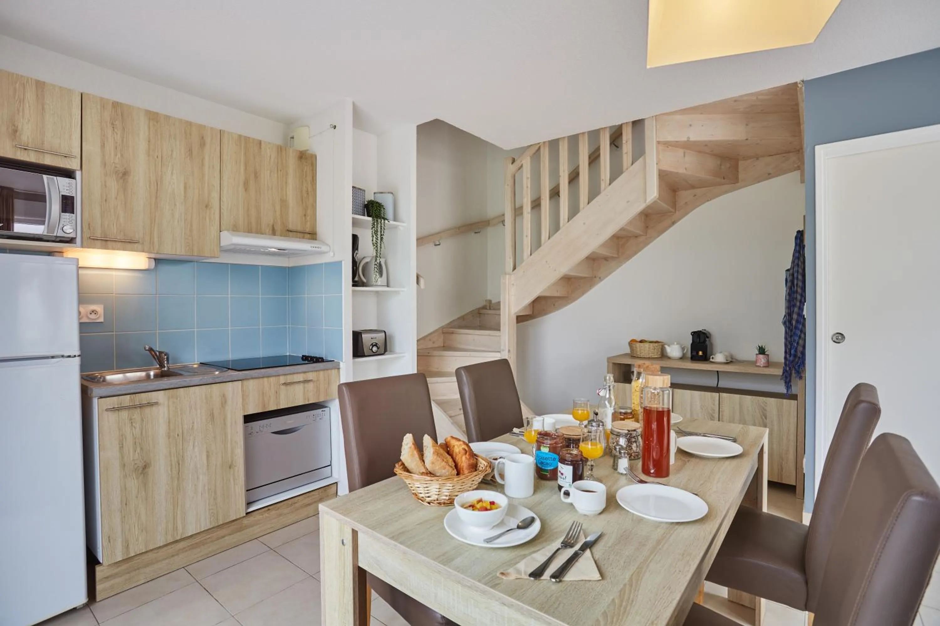 Dining area in Résidence Odalys Nakâra
