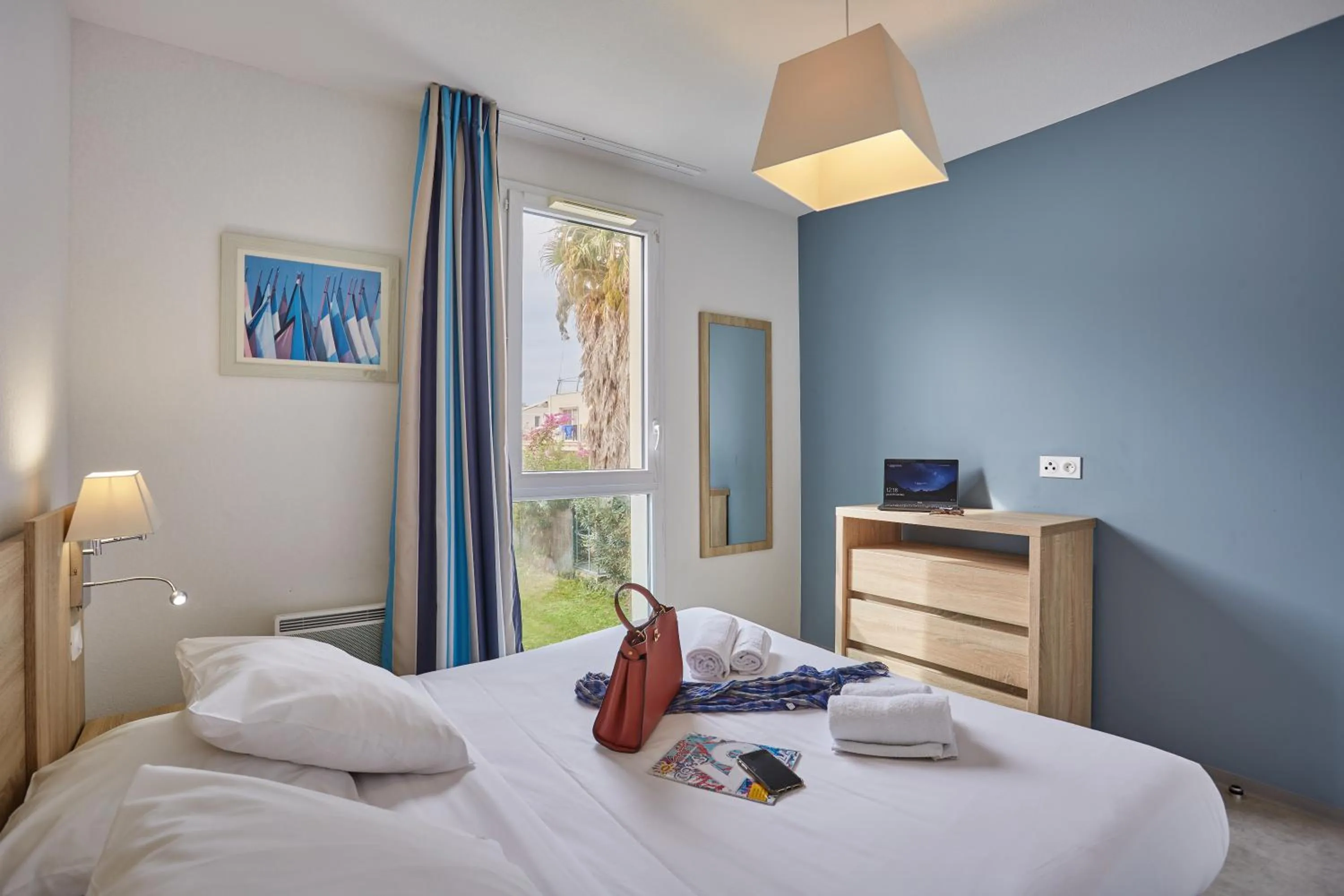 Bedroom, Bed in Résidence Odalys Nakâra