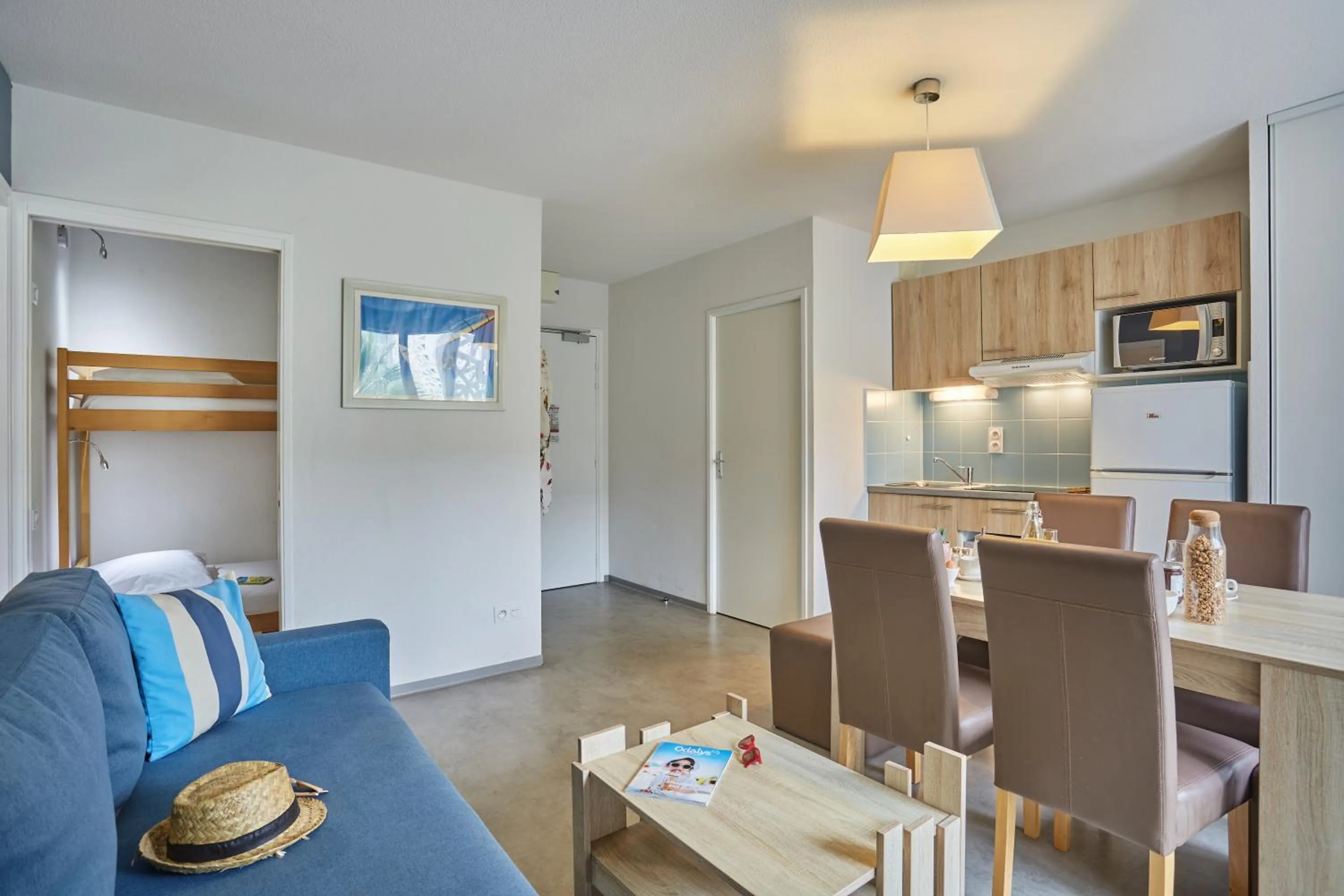 Dining area in Résidence Odalys Nakâra