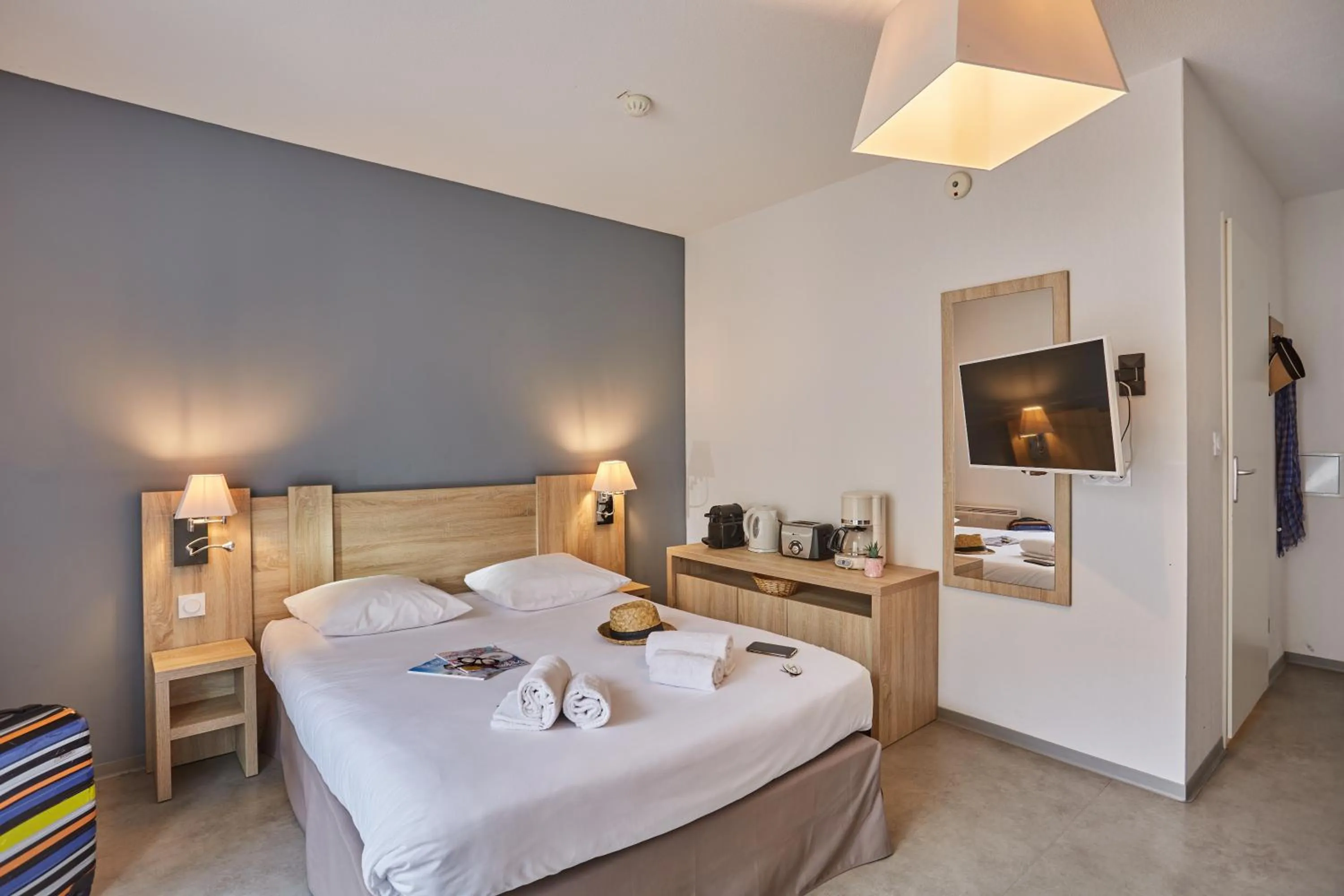 Bedroom, Bed in Résidence Odalys Nakâra