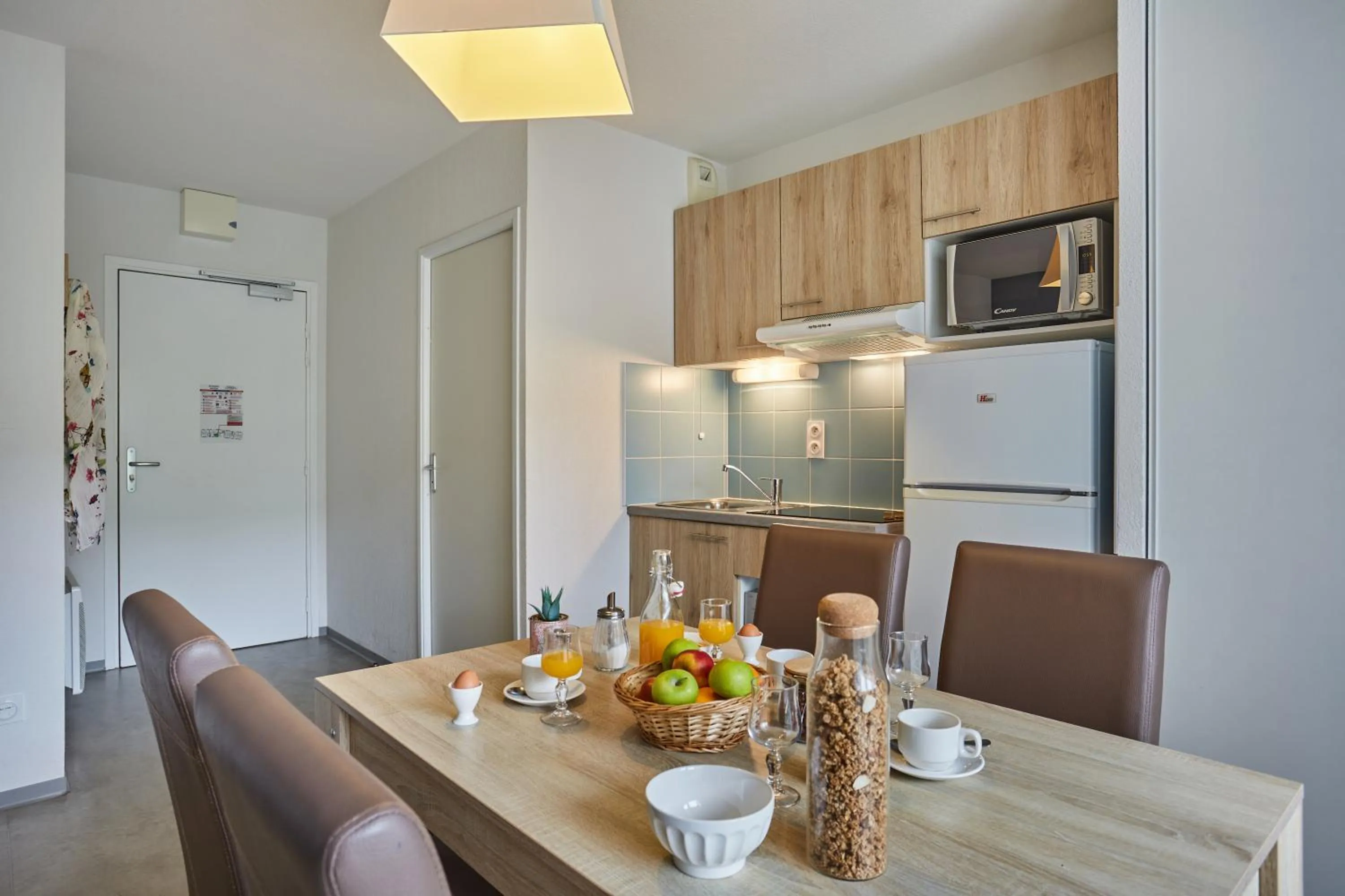 Kitchen or kitchenette in Résidence Odalys Nakâra