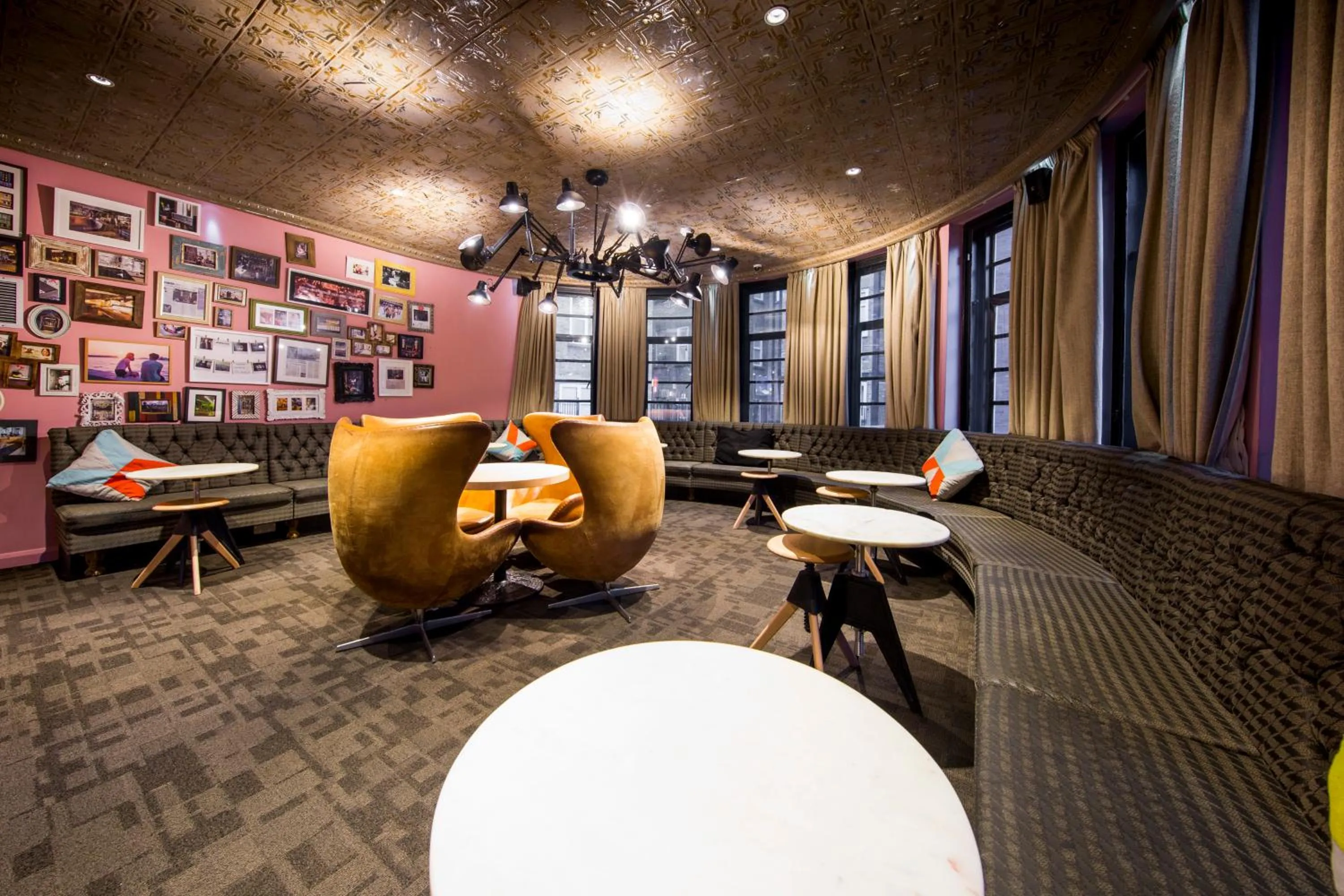 Seating area in Generator London