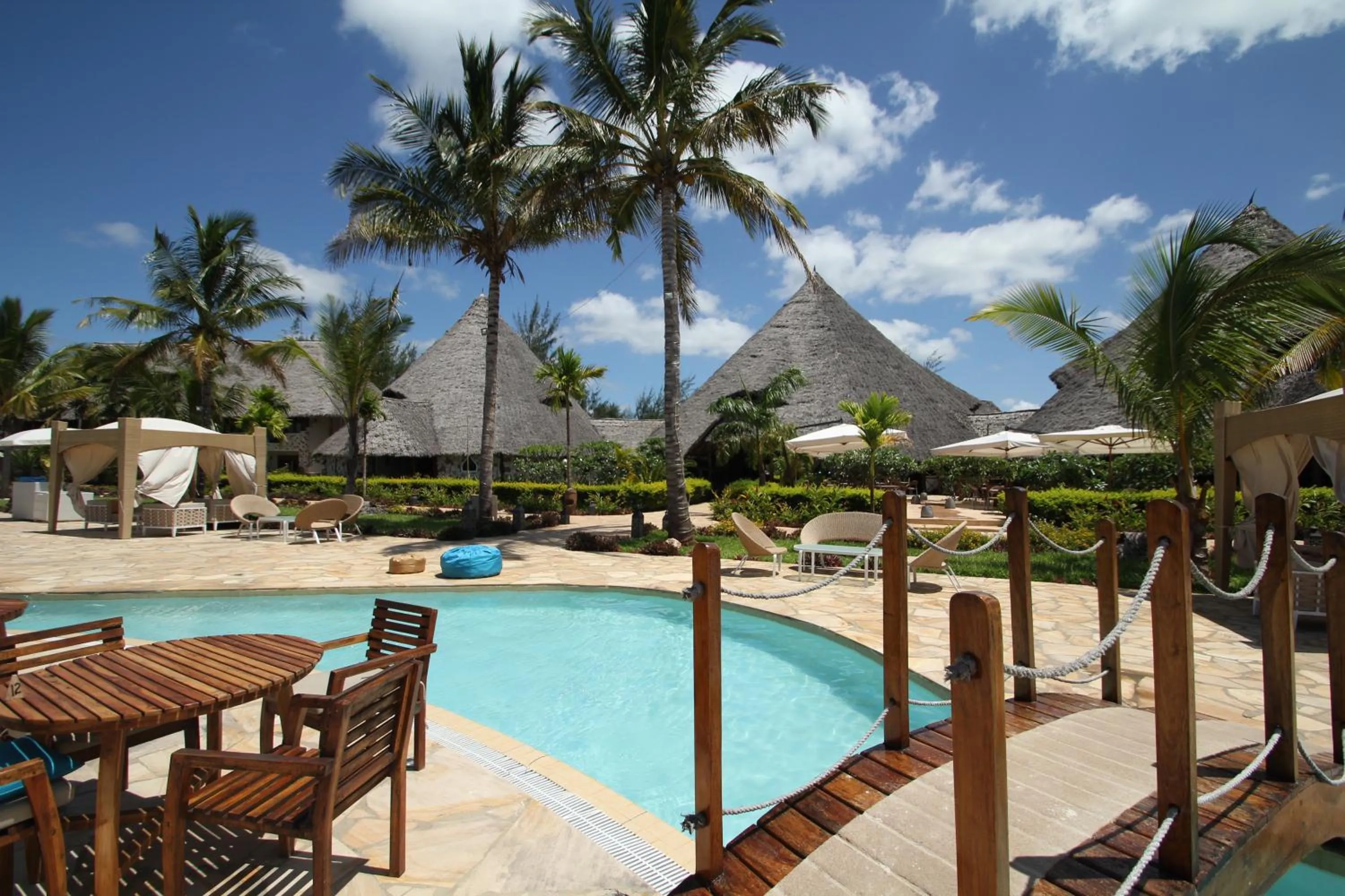 Pool view in Fruit & Spice Wellness Resort Zanzibar