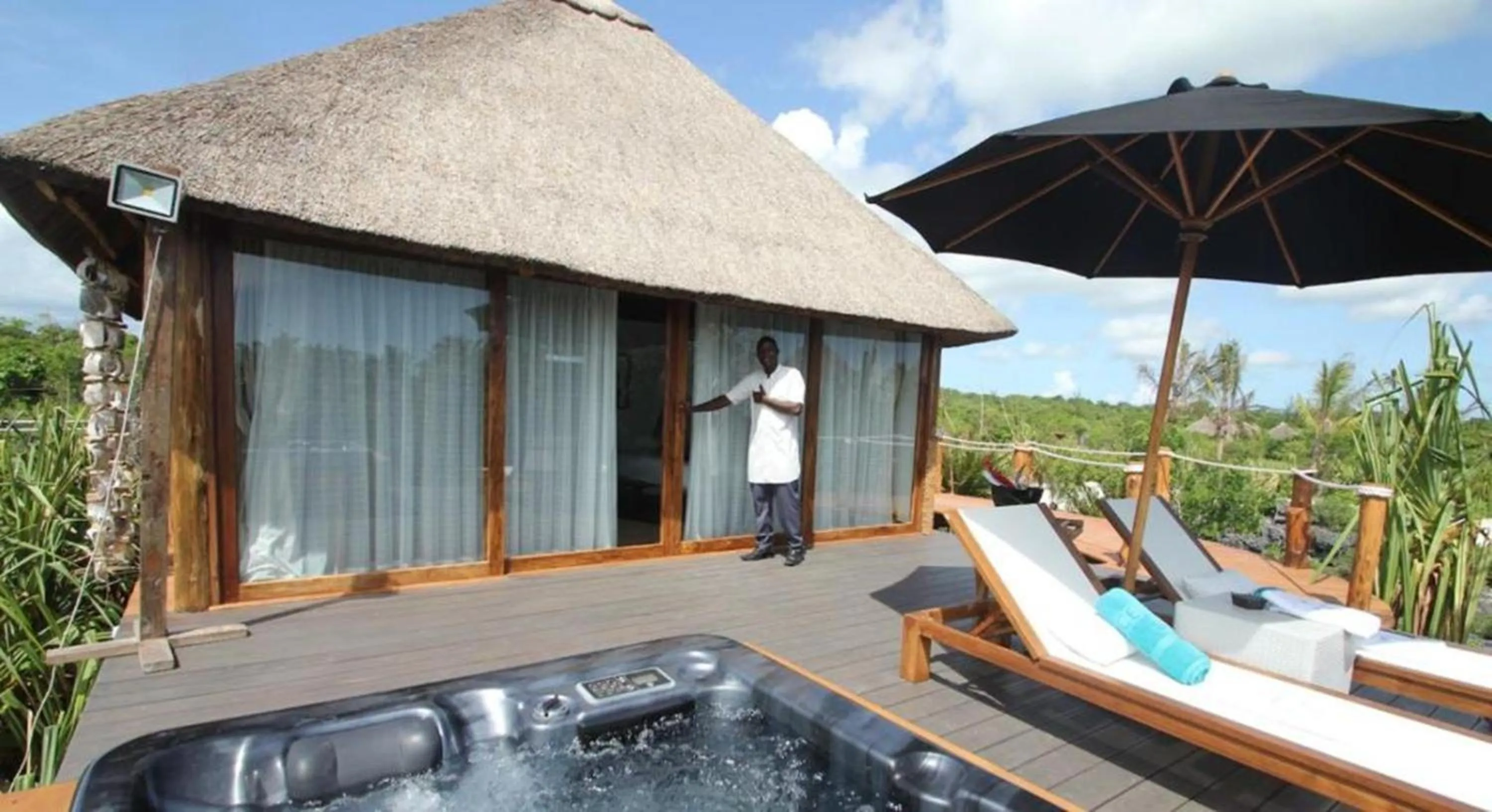 Hot Tub in Fruit & Spice Wellness Resort Zanzibar