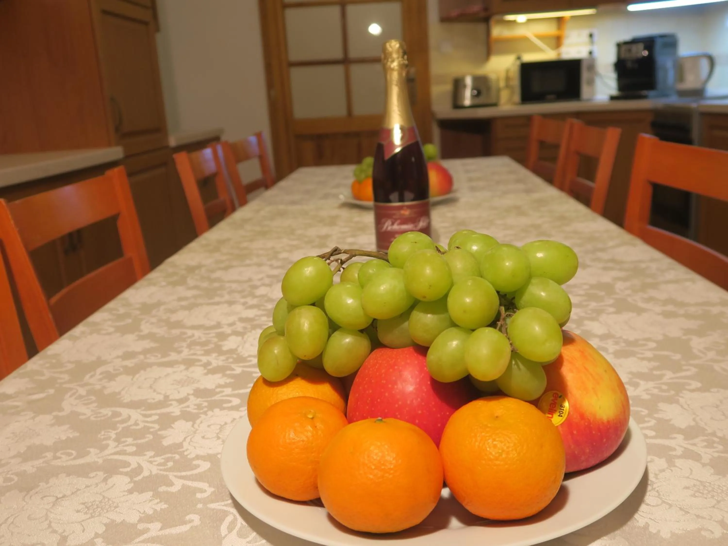 Kitchen or kitchenette in Apartments near Lesser Town