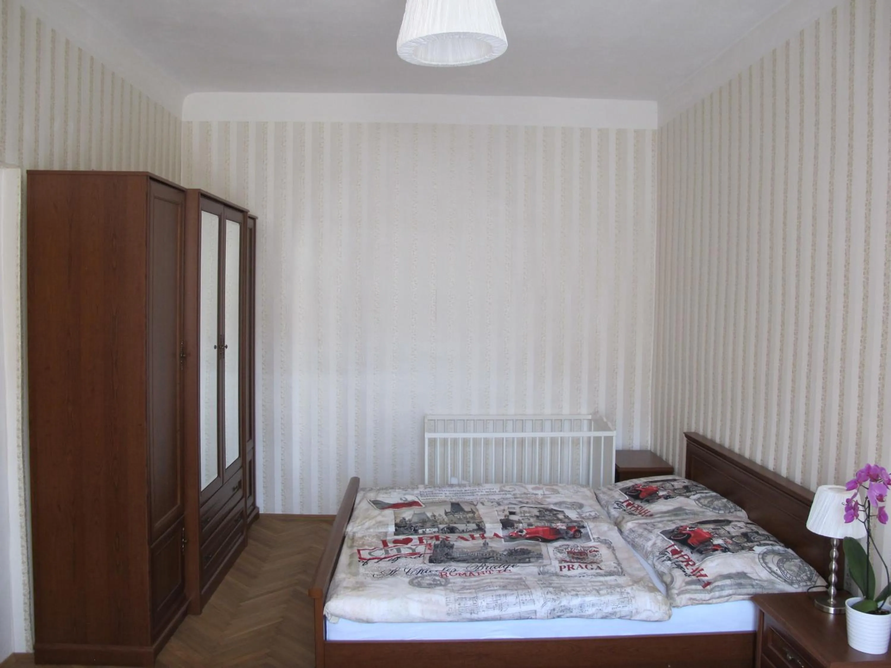 Bedroom, Bed in Apartments near Lesser Town