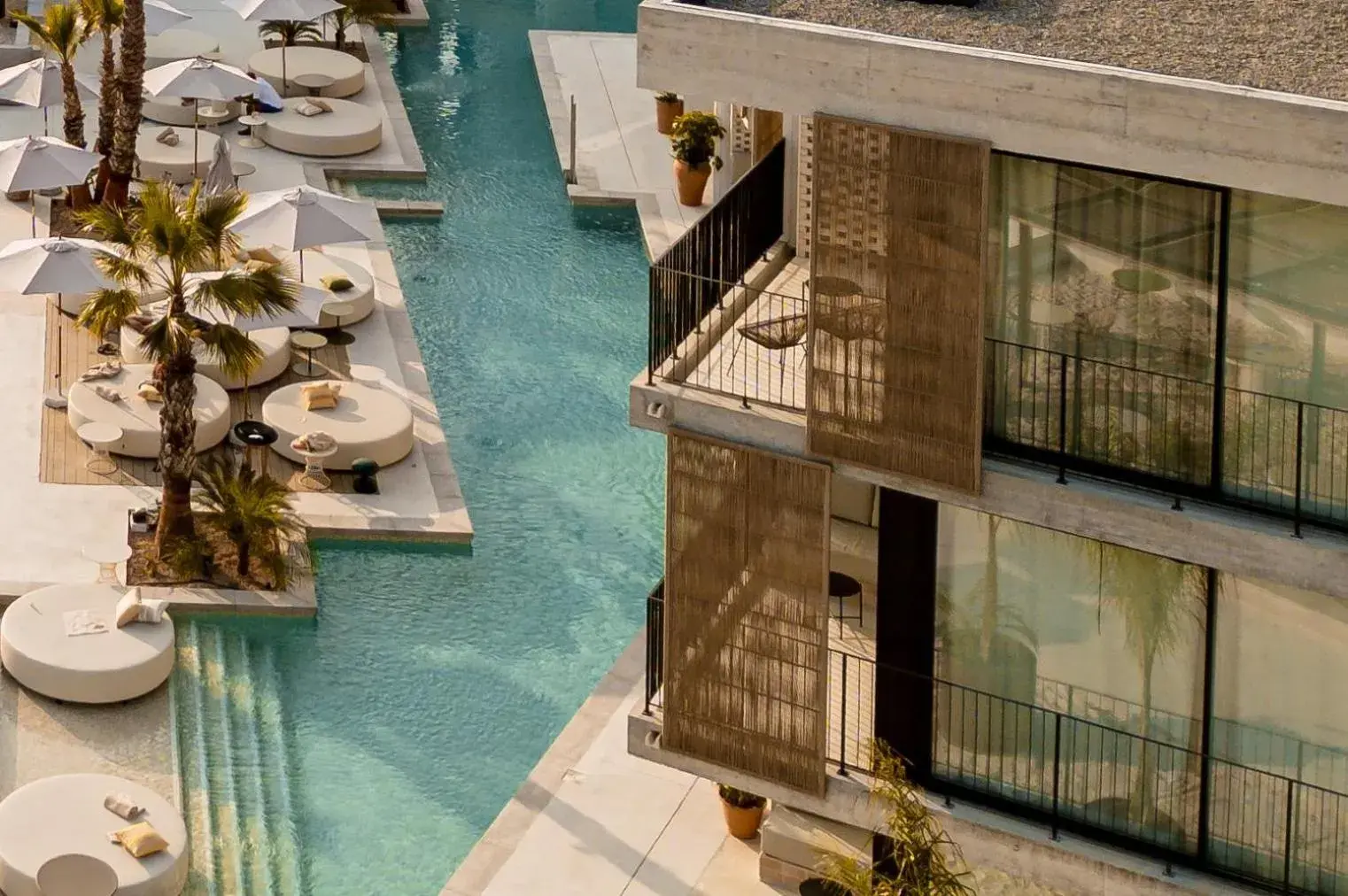 Nomad - Corner Junior Suite with Pool View in Bonito Ibiza by O Beach Nomad - Corner Junior Suite with Pool View in Bonito Ibiza by O Beach