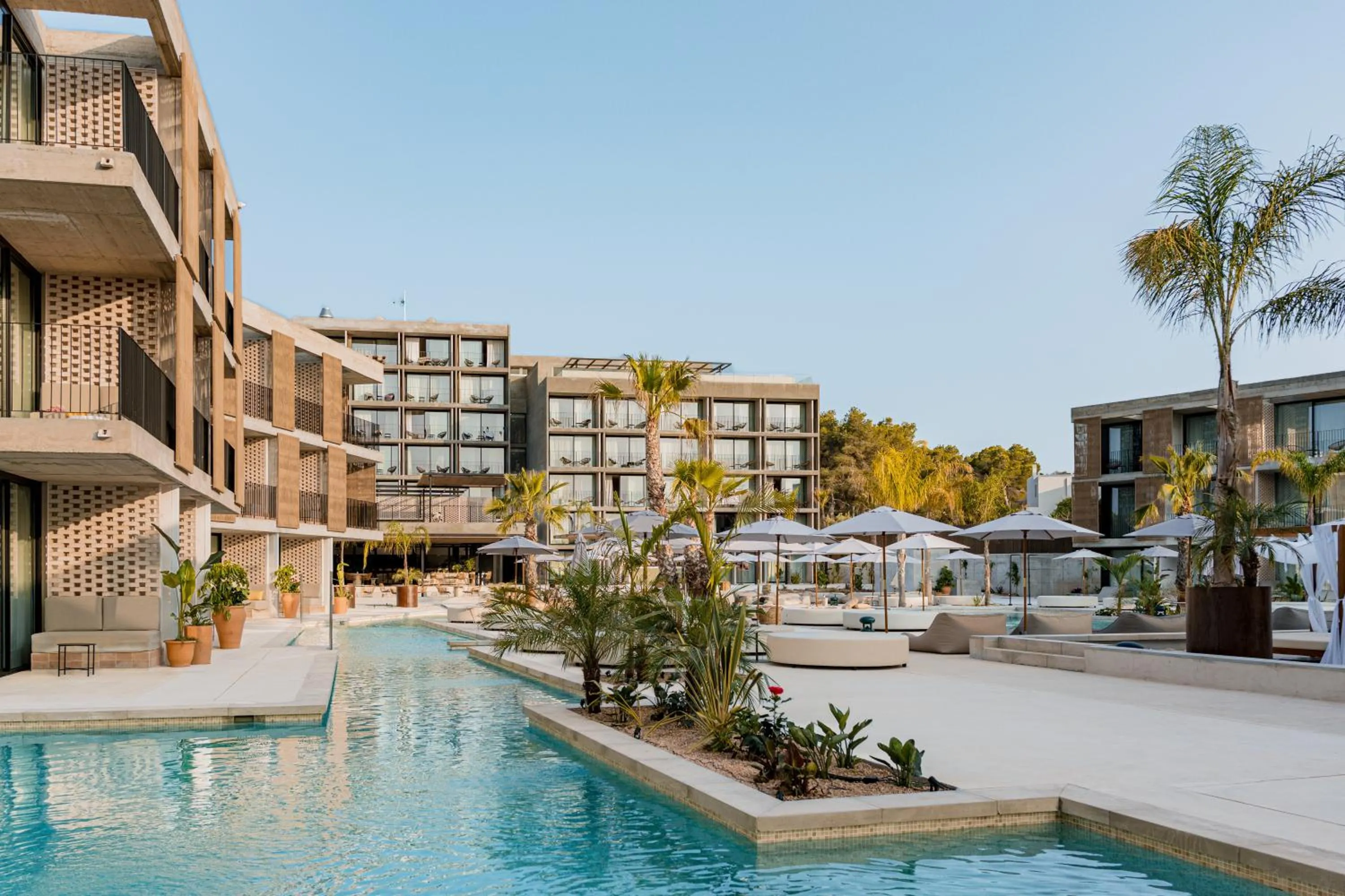 Swimming pool in Bonito Ibiza by O Beach