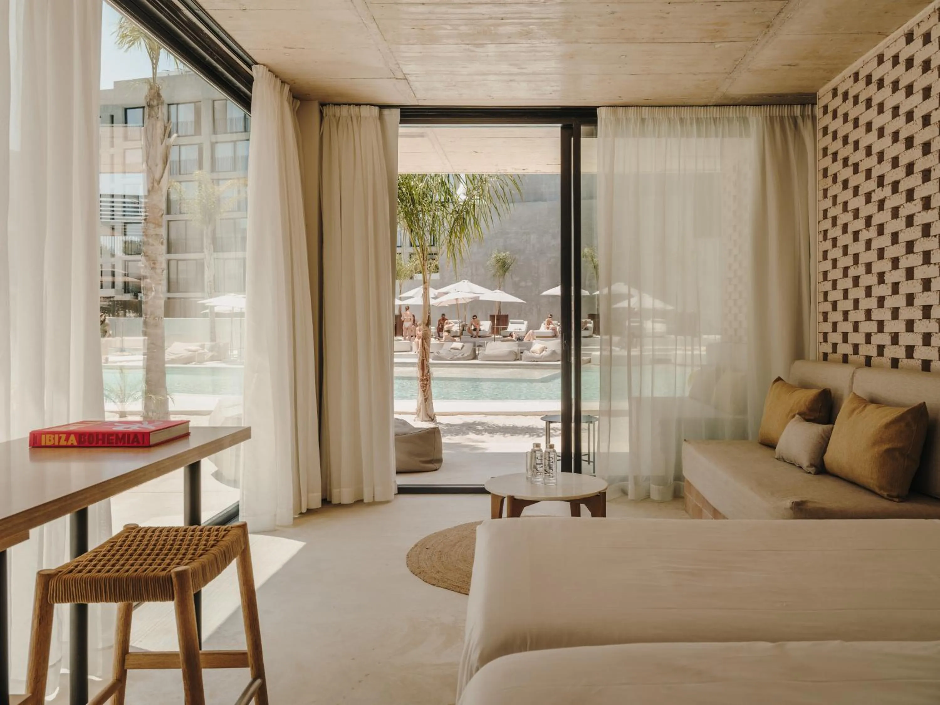 Garden view, Bed in Bonito Ibiza by O Beach