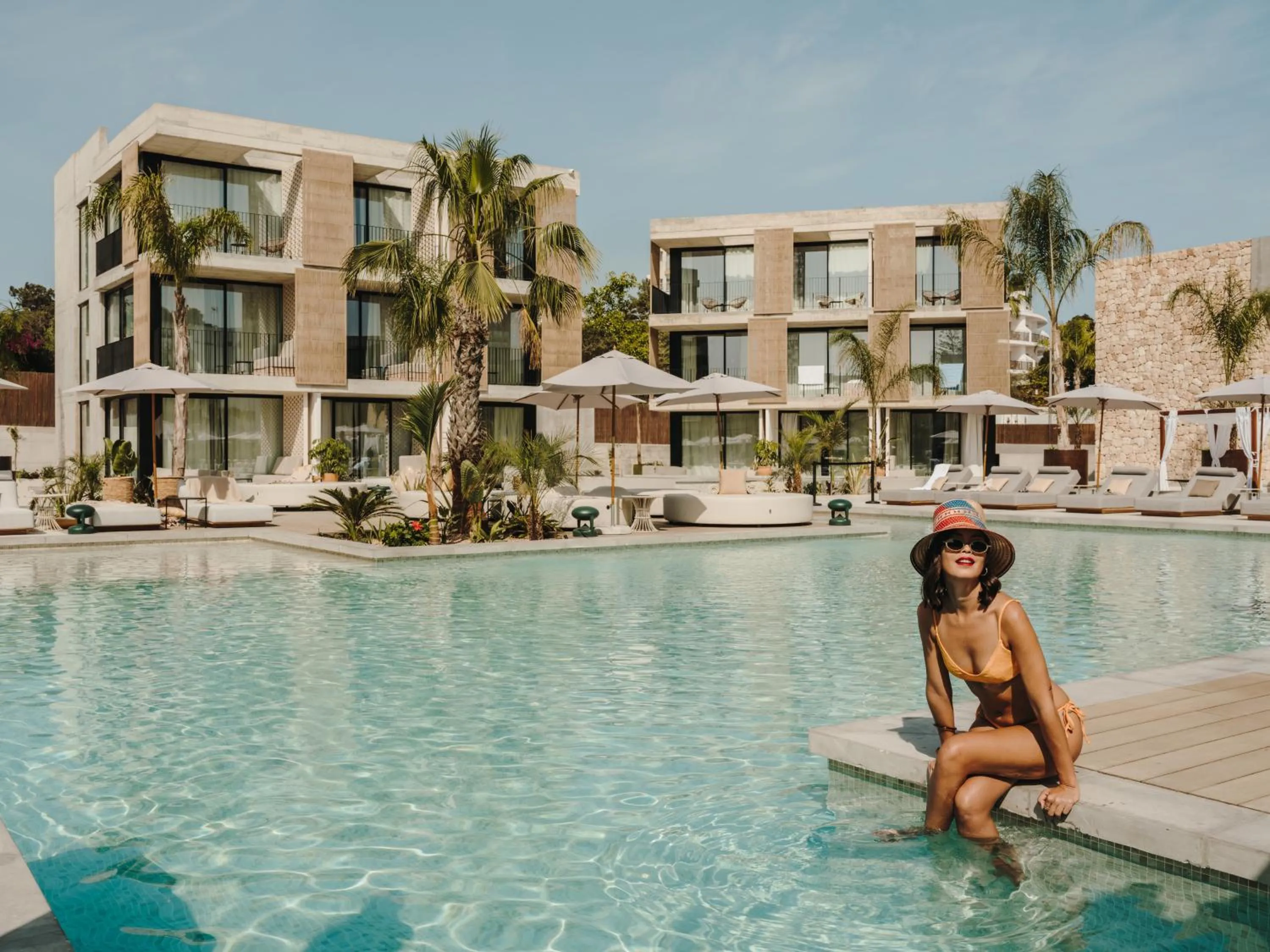 Swimming pool in Bonito Ibiza by O Beach