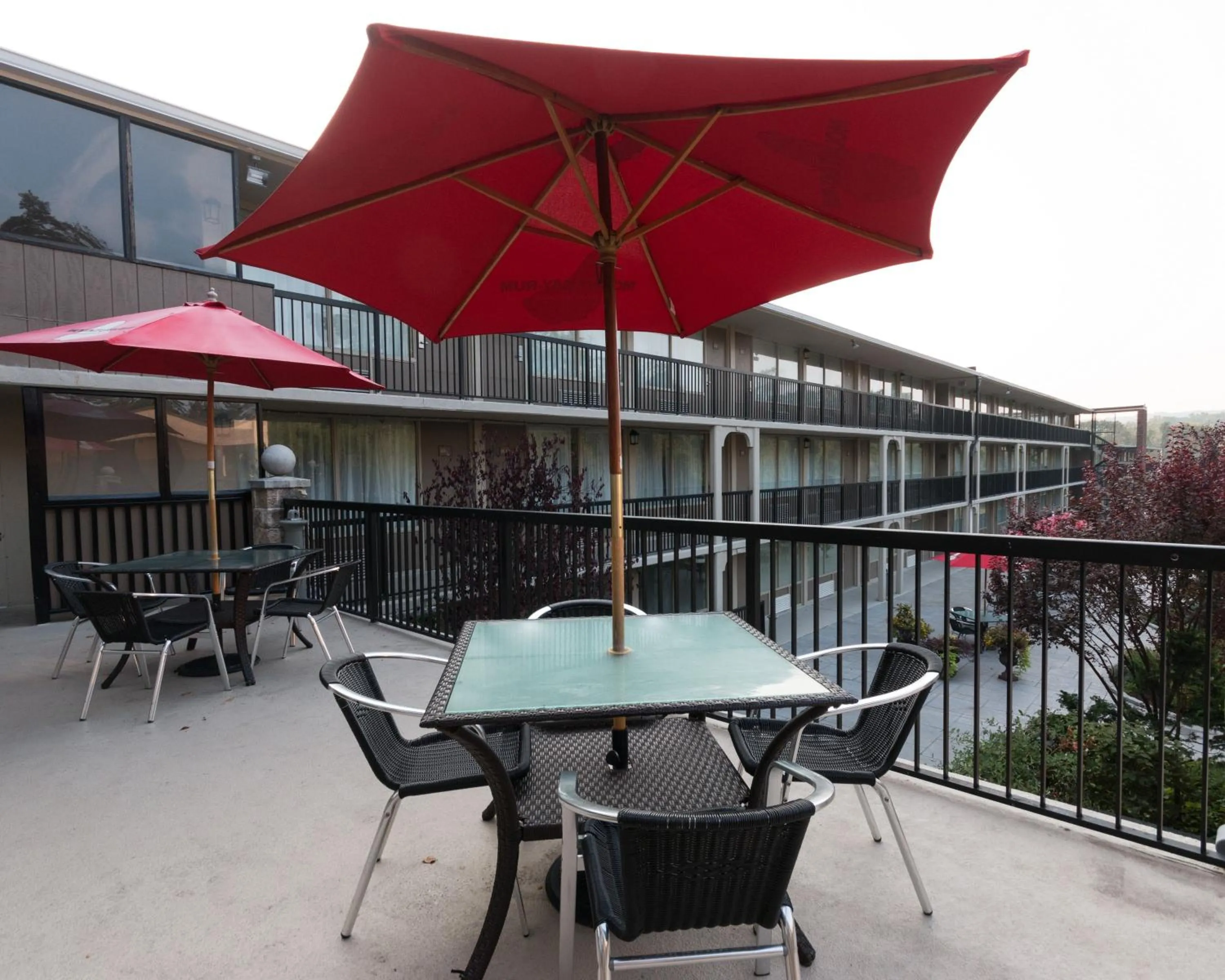 Patio in New Hope Inn & Suites