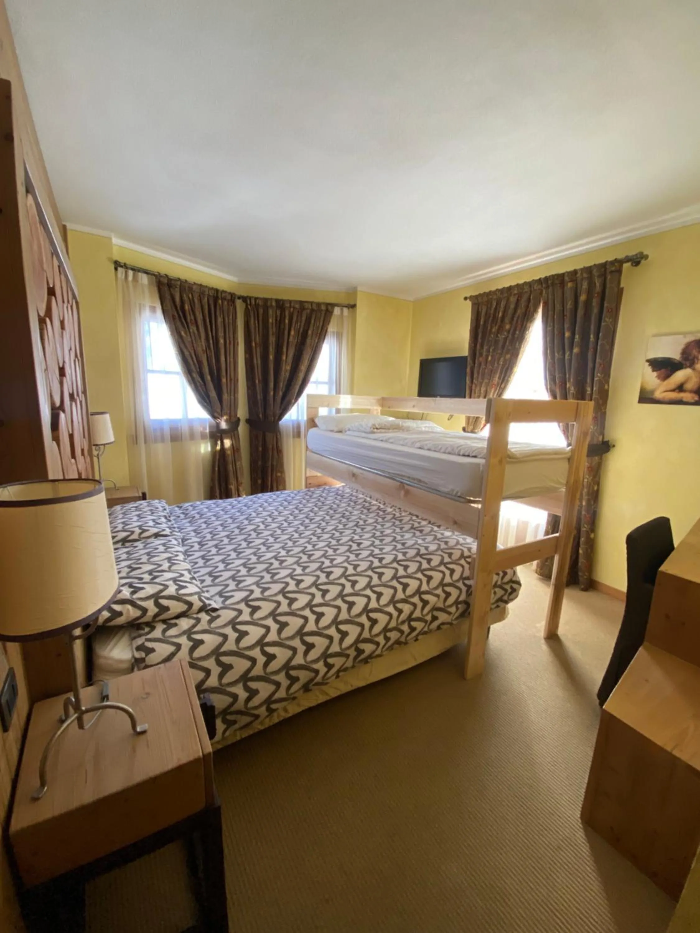 Bed in Hotel Bait de Angial