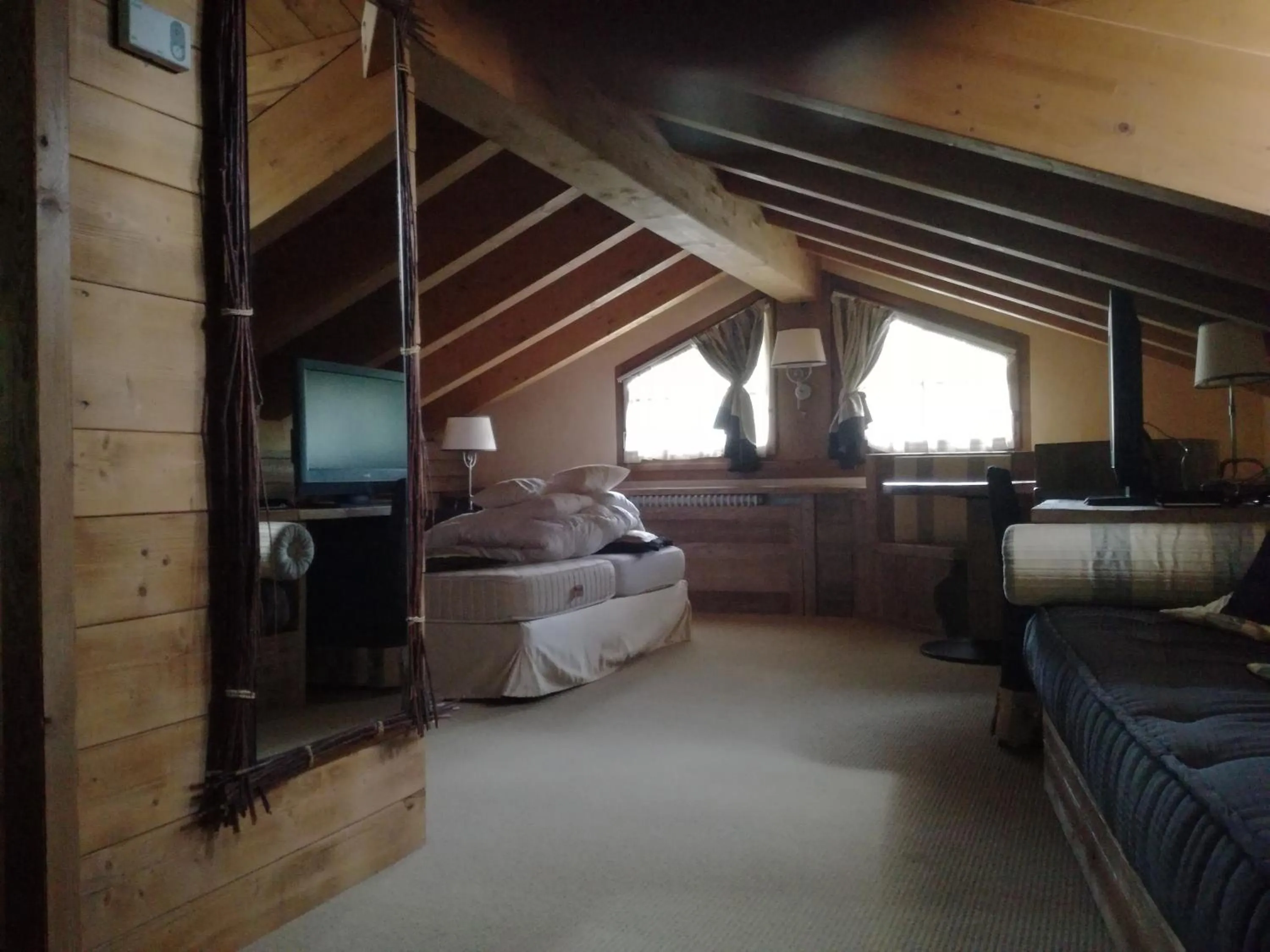 Bed in Hotel Bait de Angial