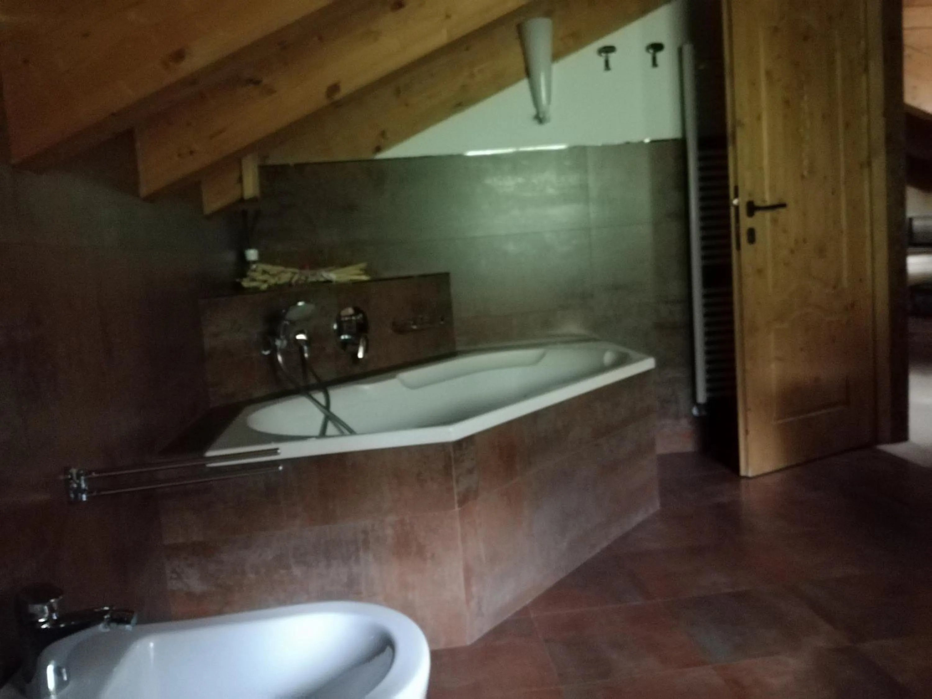 Bathroom in Hotel Bait de Angial