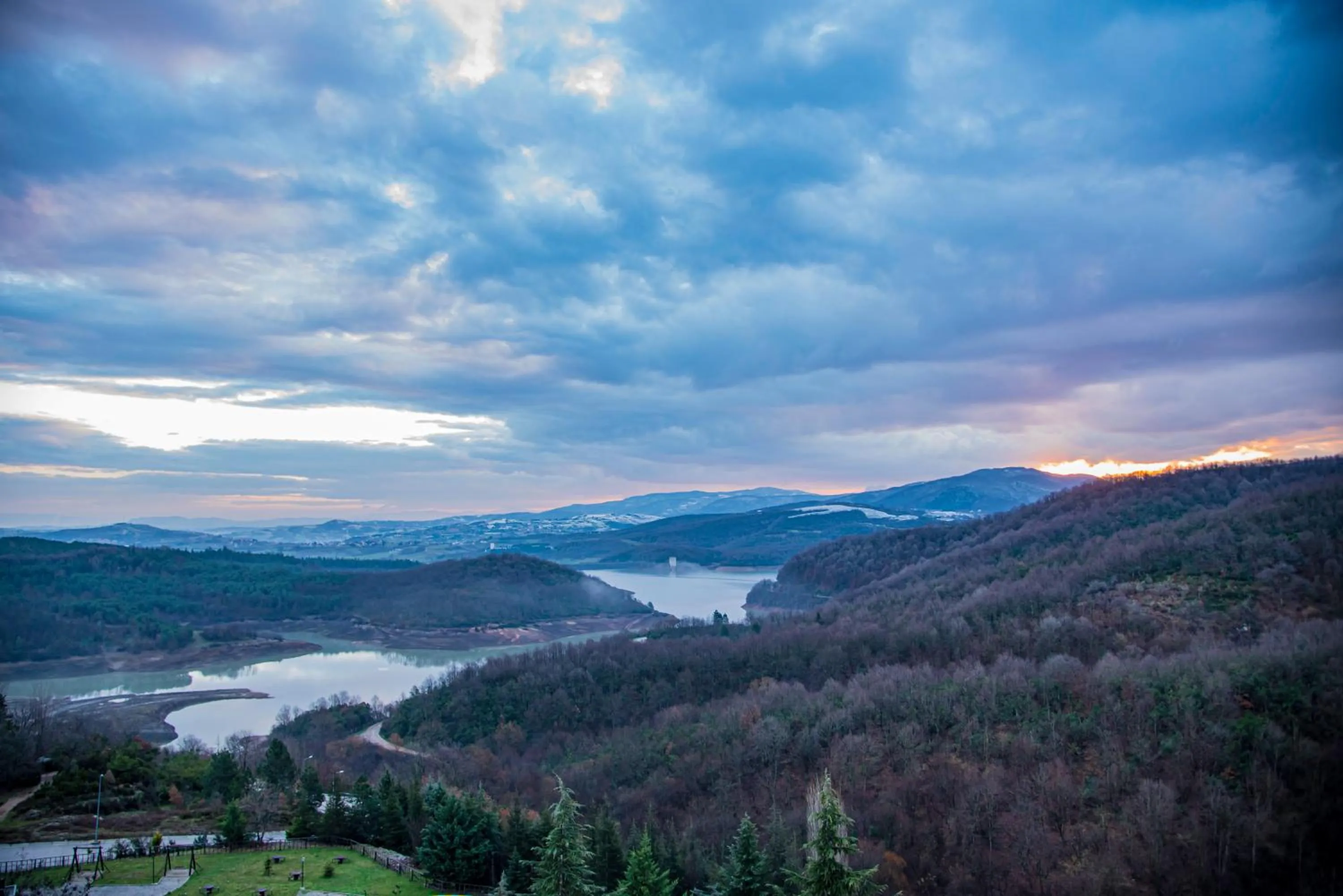 Lake view in Asr-ı Ala Yalova Thermal