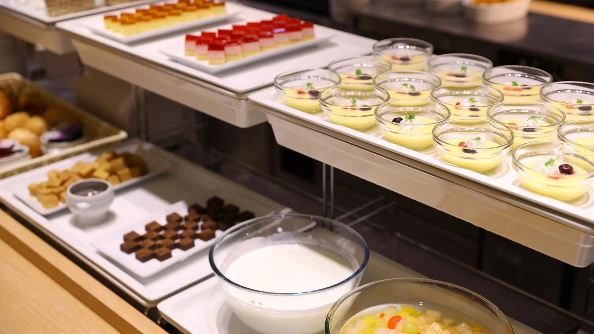 Buffet breakfast in Dormy Inn Premium Nagoya Sakae