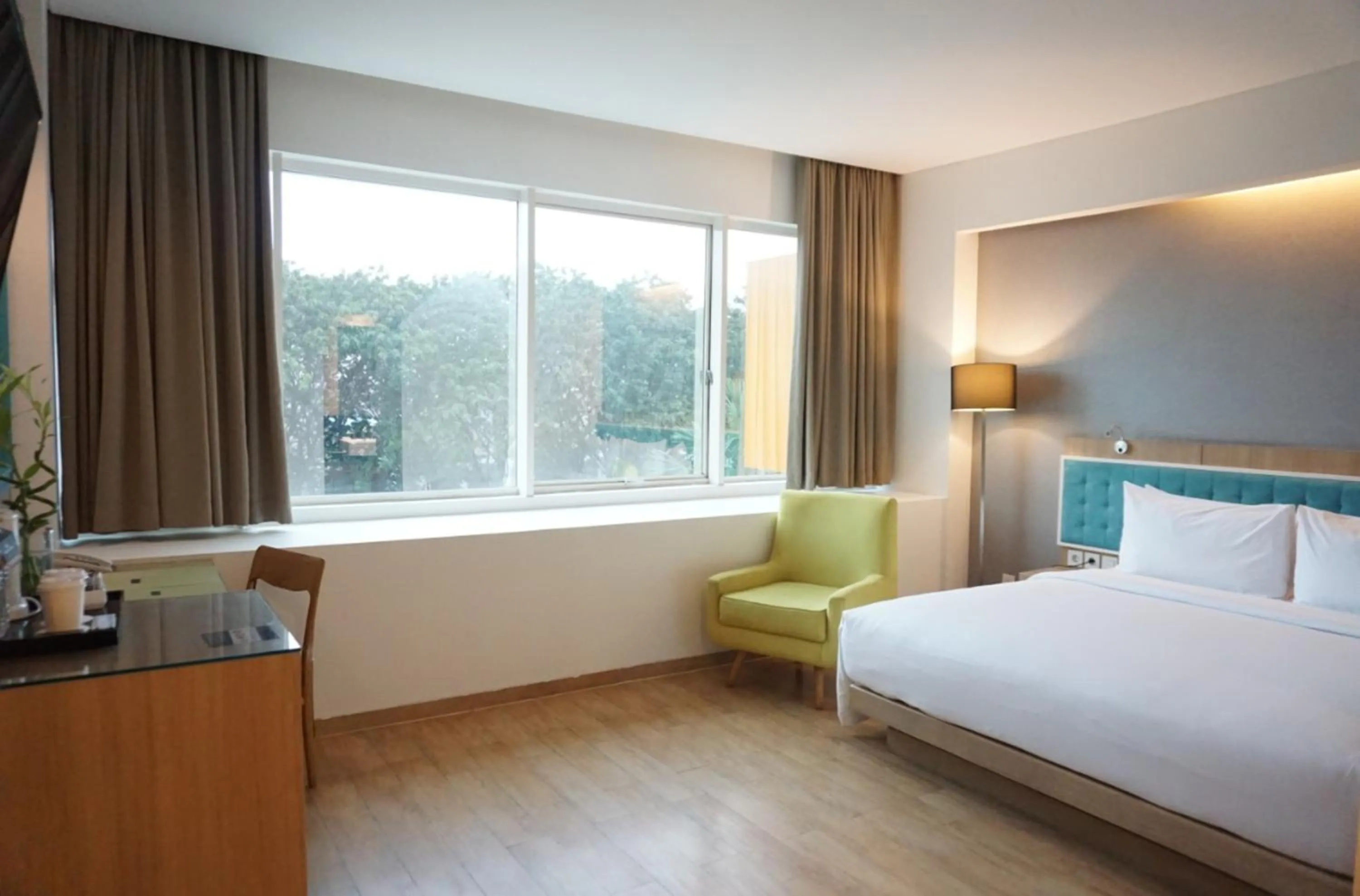 Bedroom, Bed in Hotel Santika Kelapa Gading