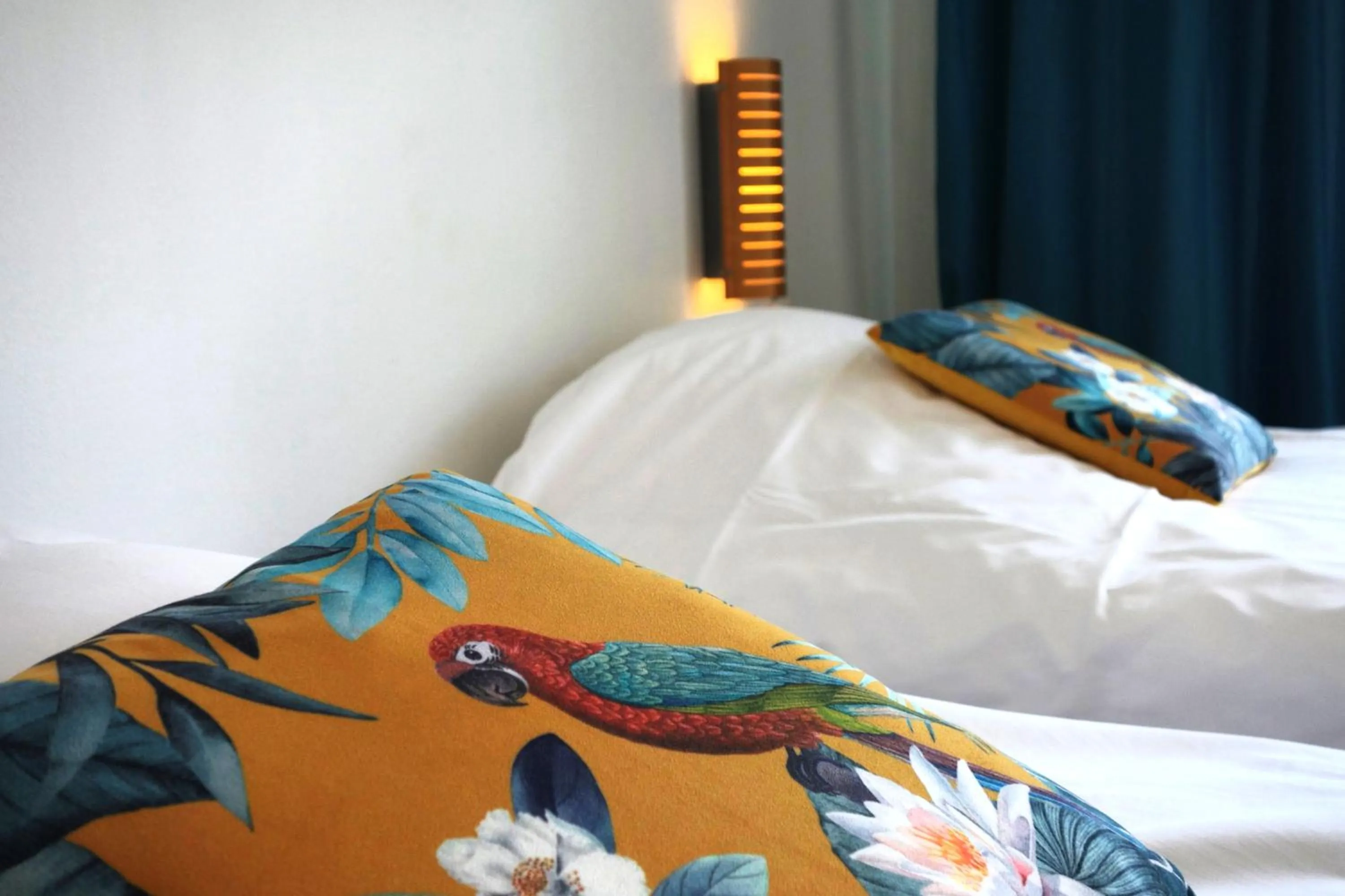 Bed in Hôtel La Ségalière Spa Bar